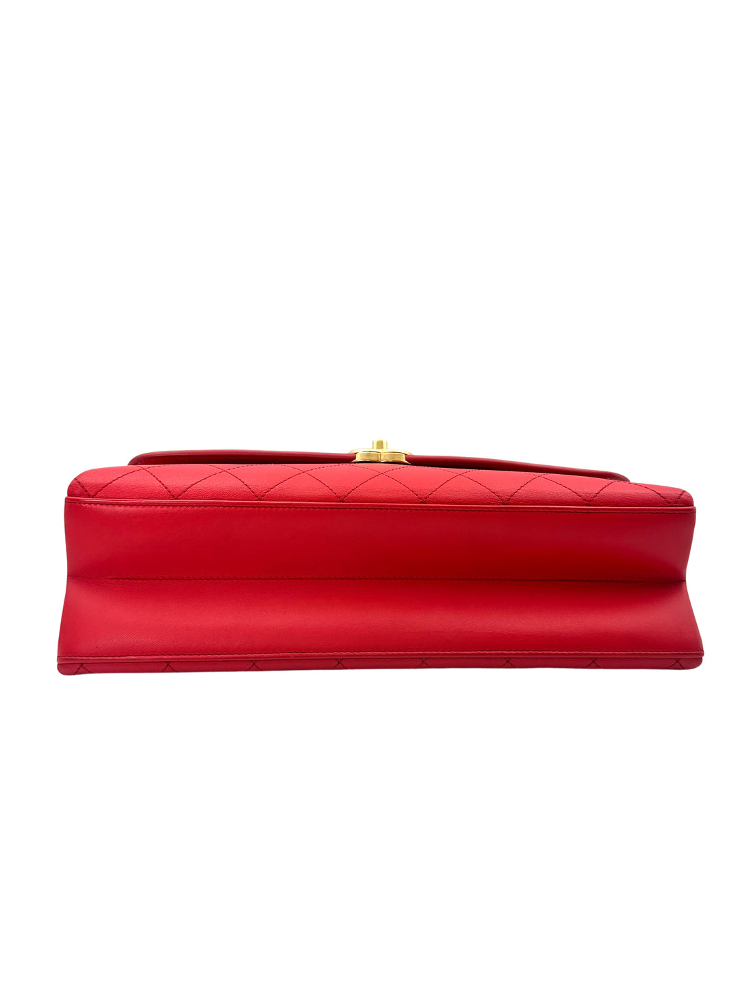 Chanel CoCo Luxe Red Quilted Calfskin Flap Bag(29***07) CC1462