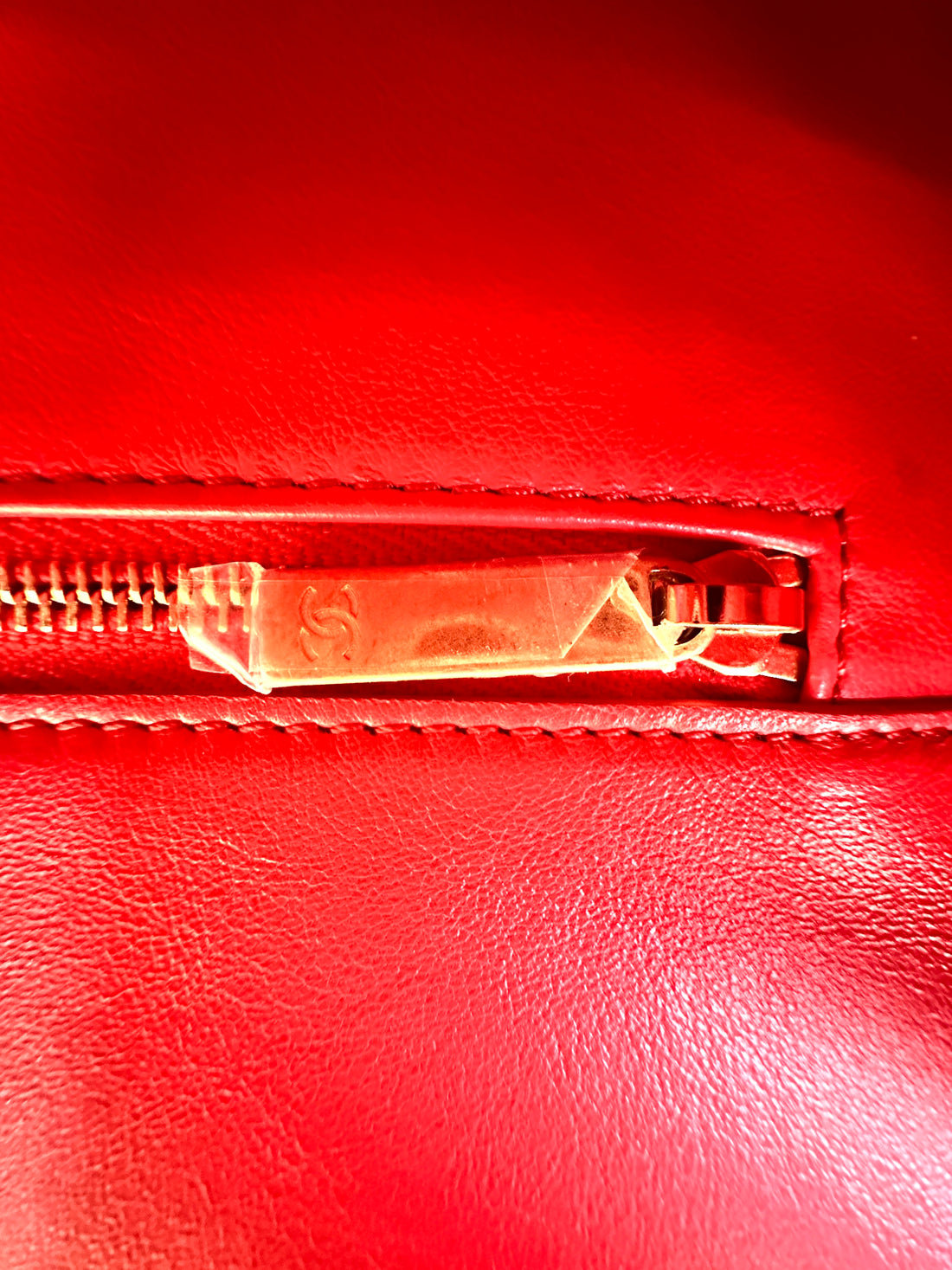 Chanel CoCo Luxe Red Quilted Calfskin Flap Bag(29***07) CC1462