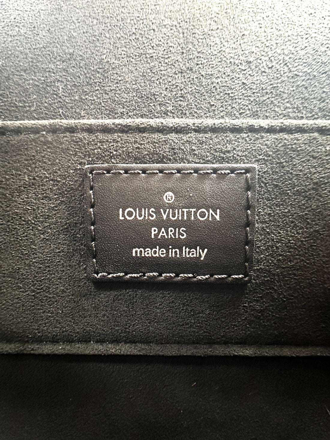Louis Vuitton Dauphine Black Tweed & Spangles Shoulder Bag LV2036