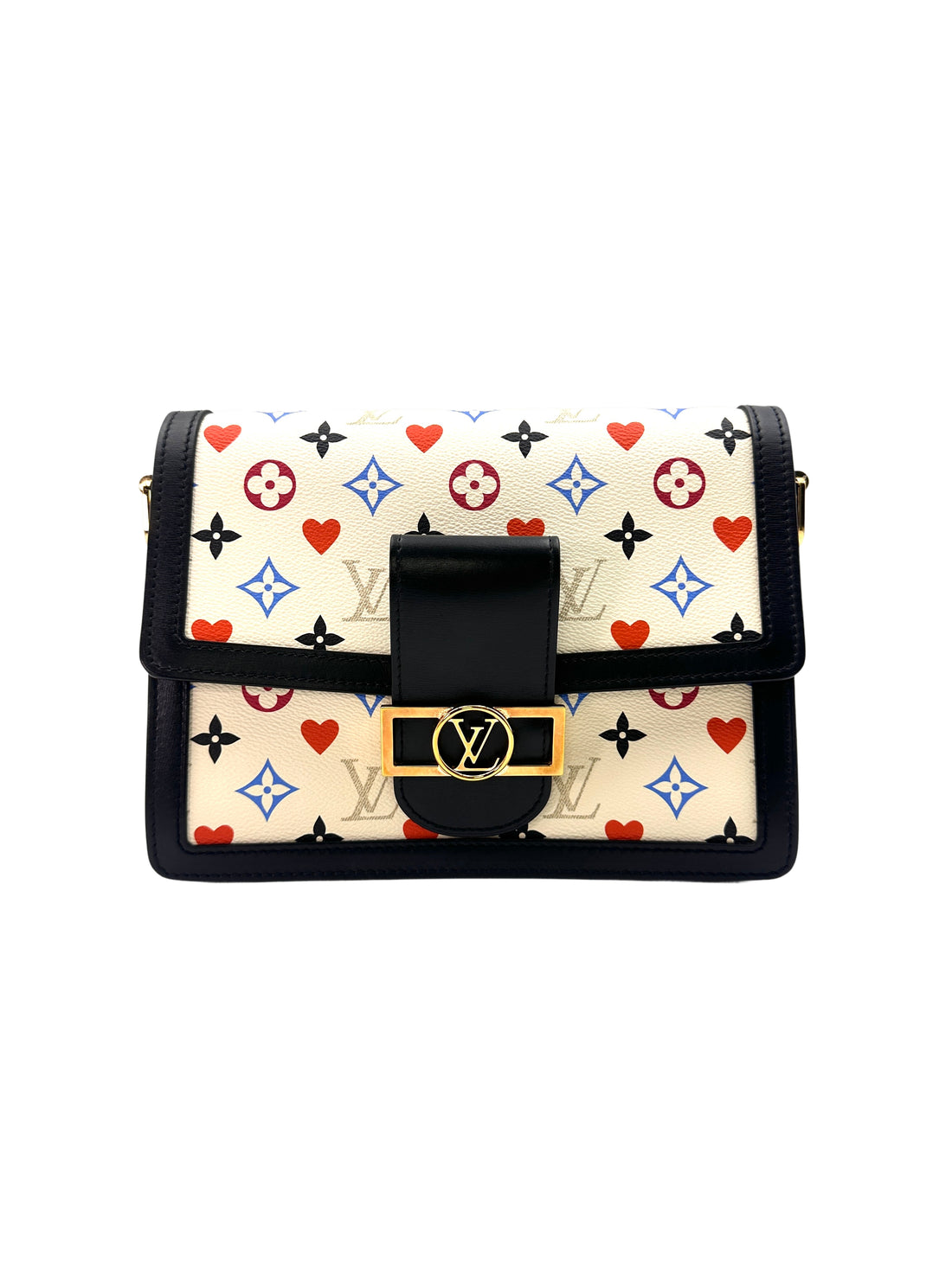 Louis Vuitton "Game On" Dauphine Monogram Canvas Medium Size Shoulder Bag LV2032