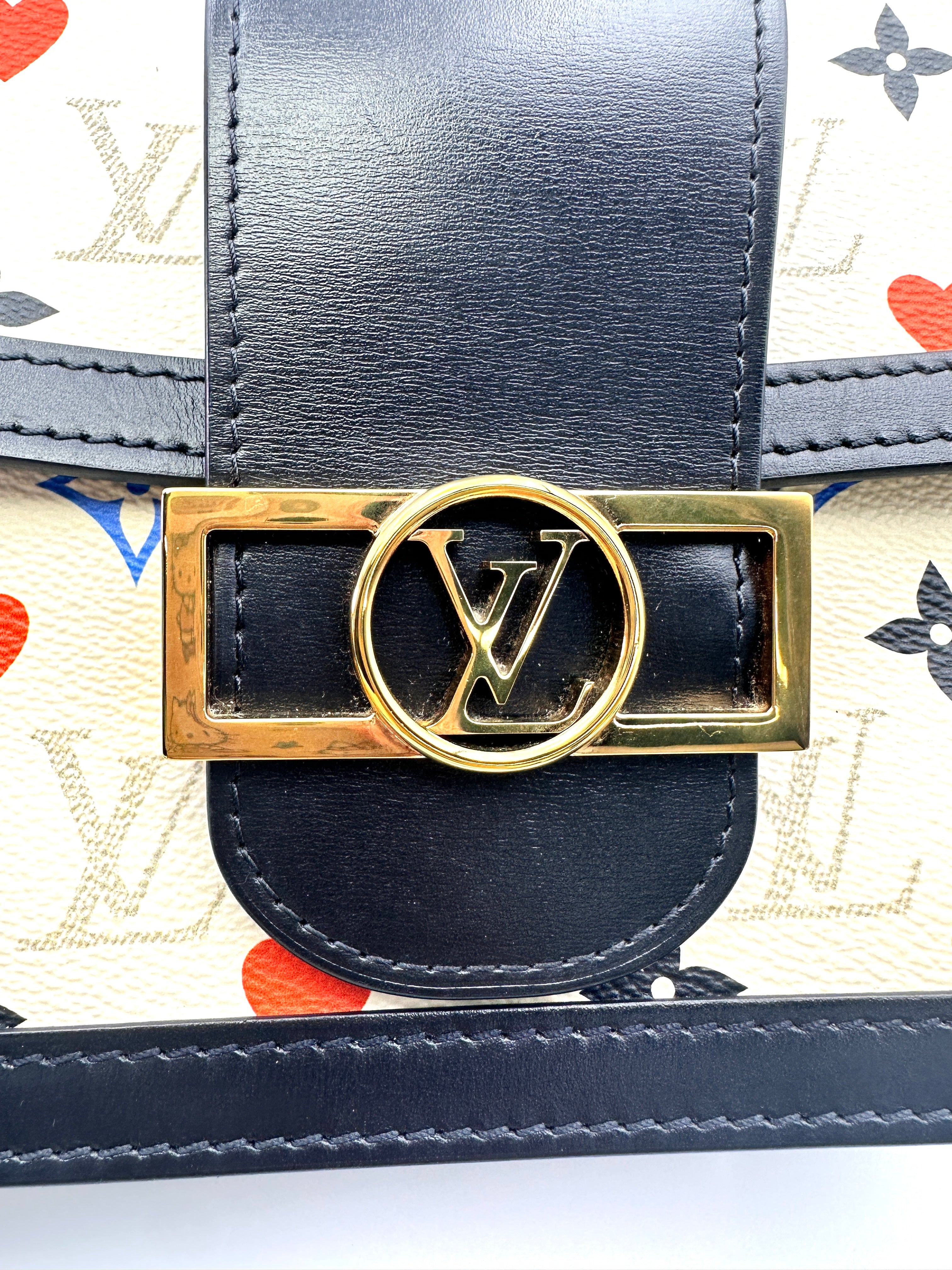 Louis Vuitton "Game On" Dauphine Monogram Canvas Medium Size Shoulder Bag LV2032