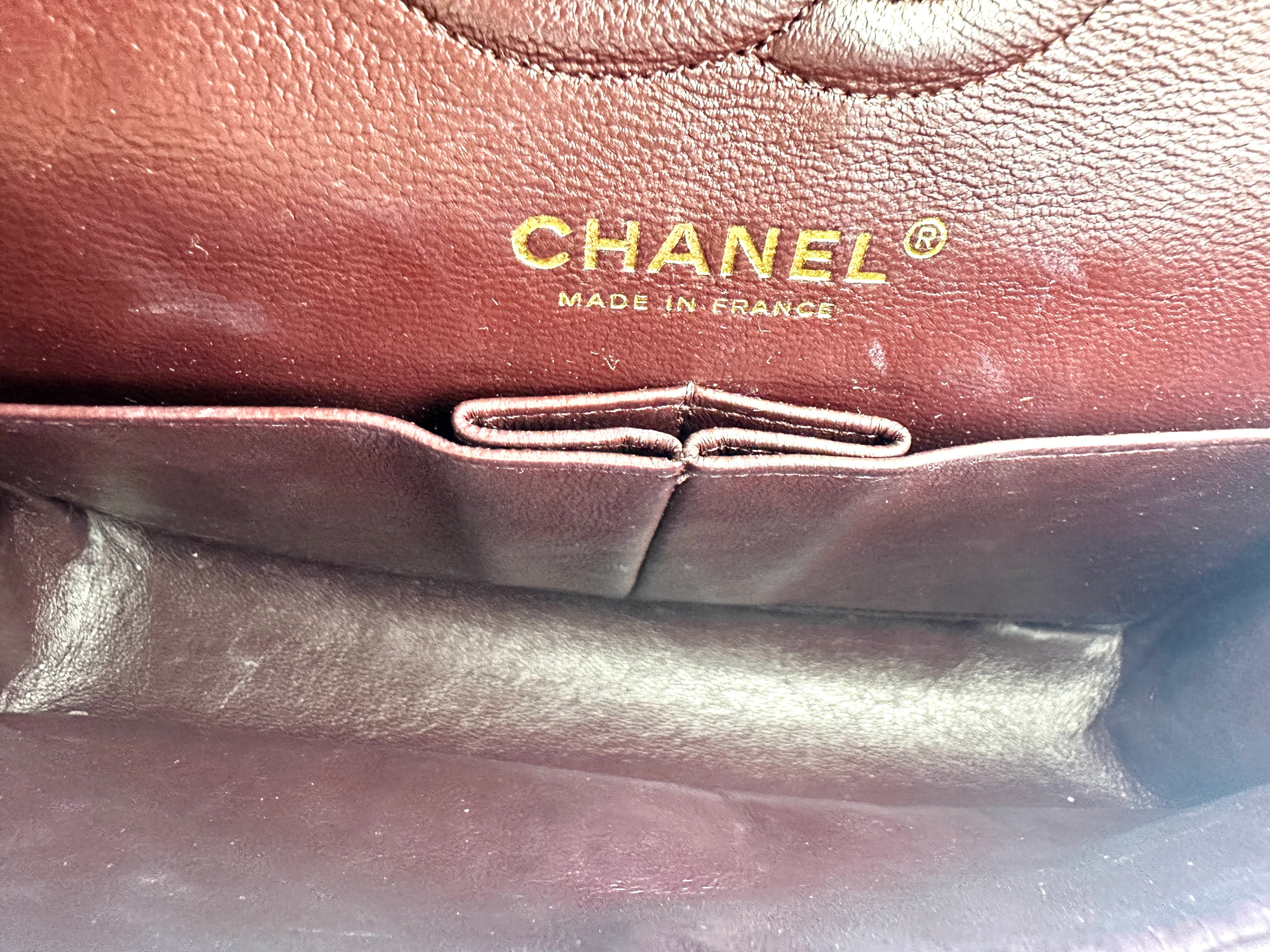 Chanel Classic Flap Black Quilted Leather Small Size Flap Bag With Gold Buckle(15***38) CC1467