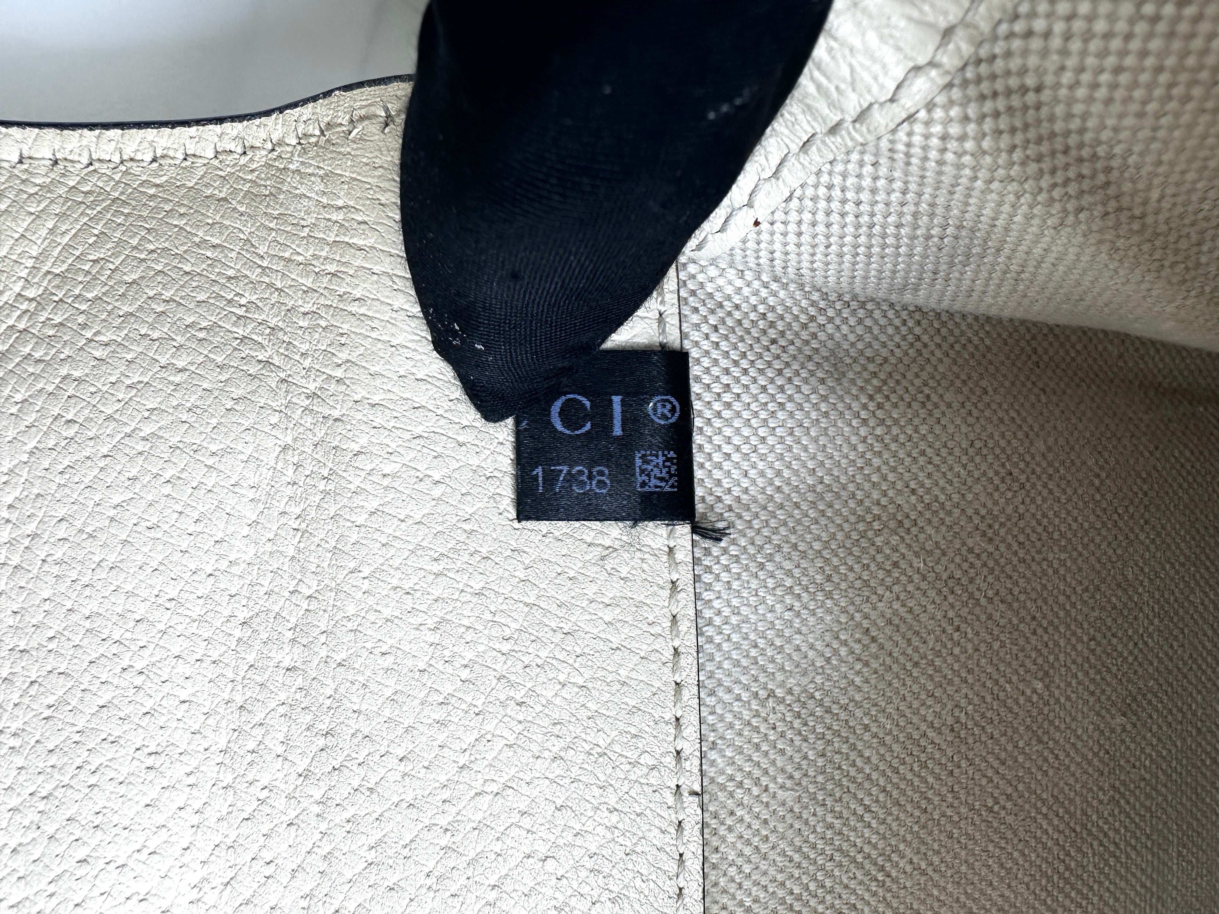 Gucci Dionysus White Textured Leather Chain Bag GG738