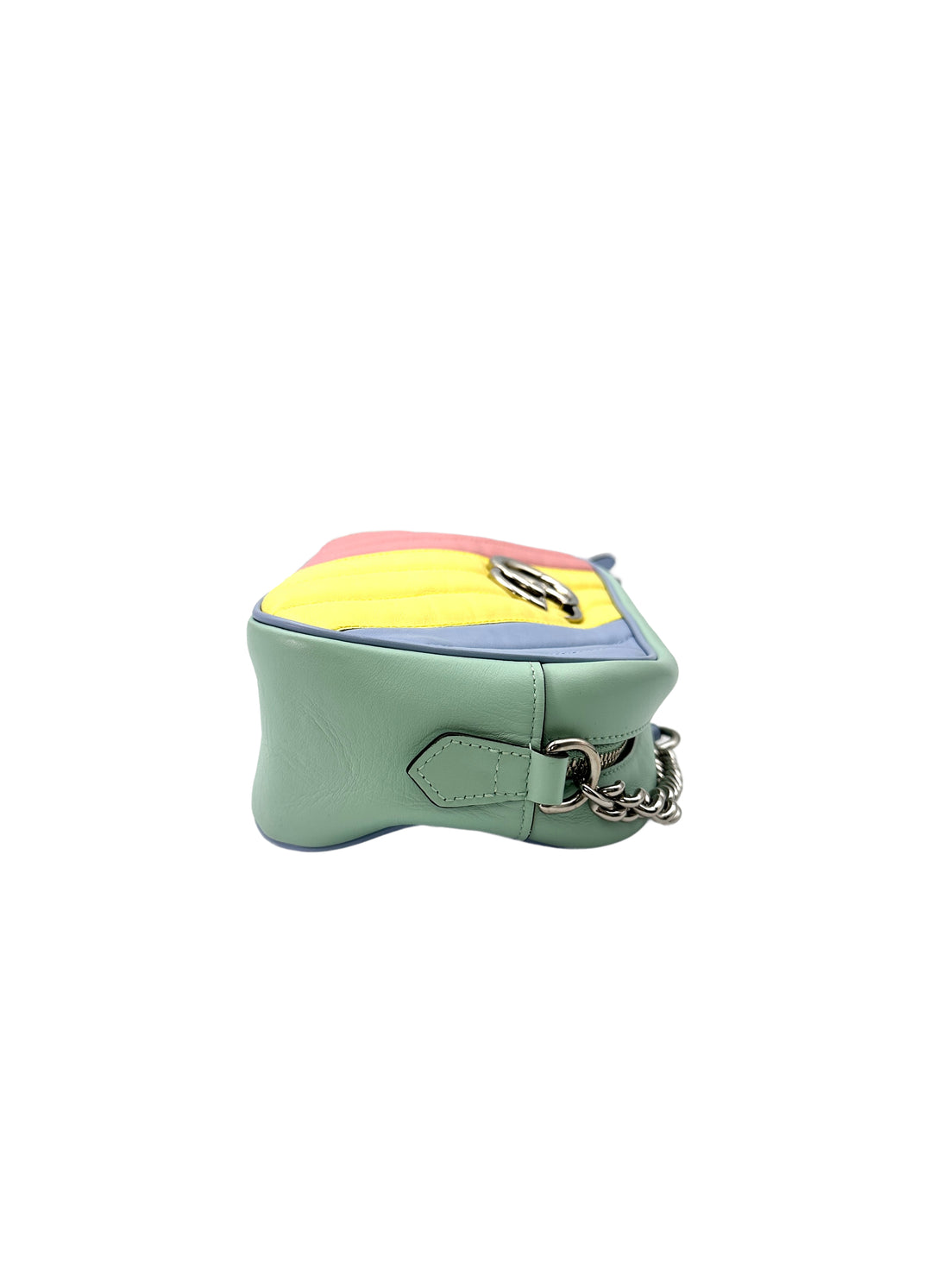Gucci GG Marmont Pastel Matelasse Leather Camera Bag GG737