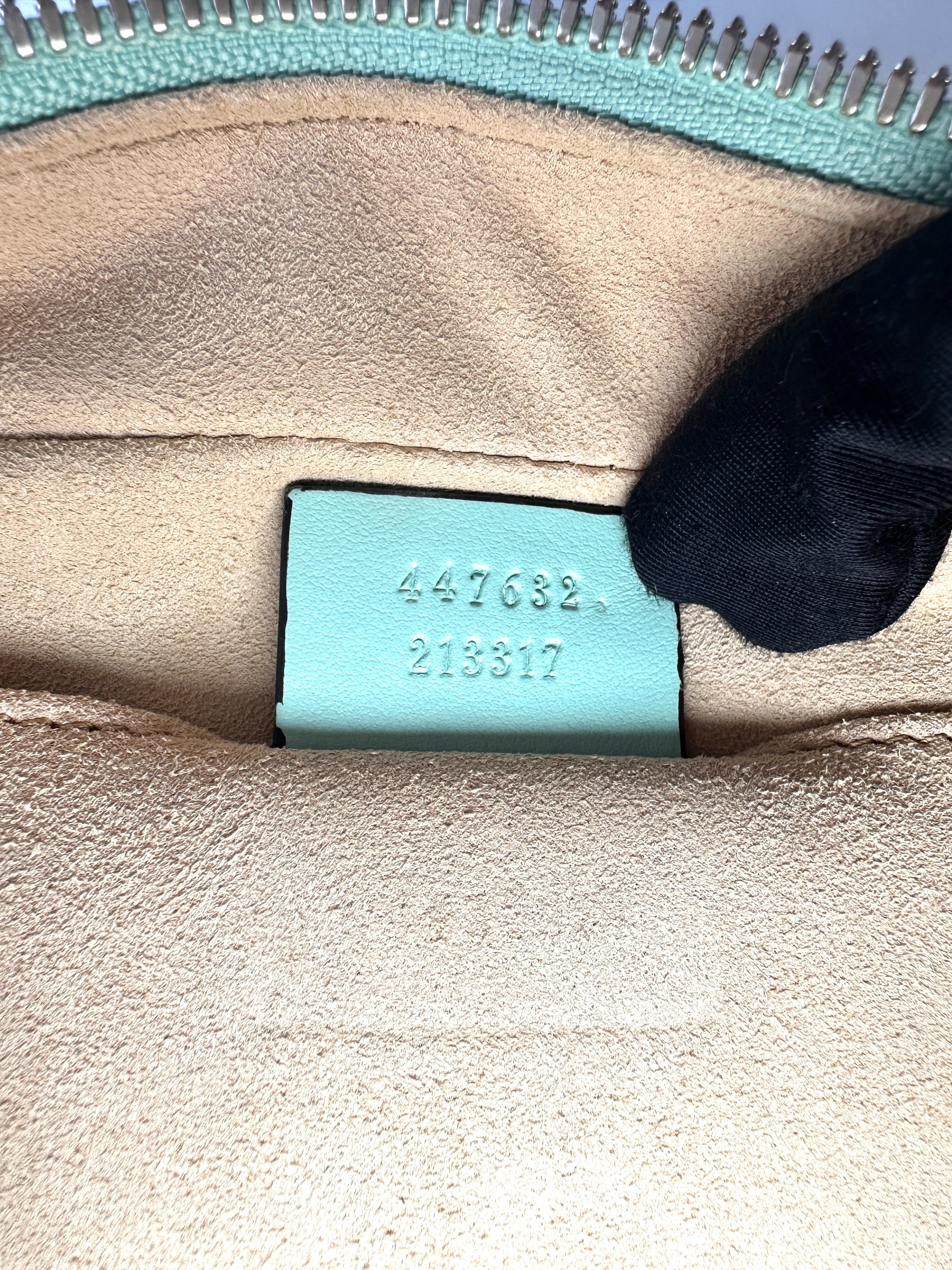 Gucci GG Marmont Pastel Matelasse Leather Camera Bag GG737
