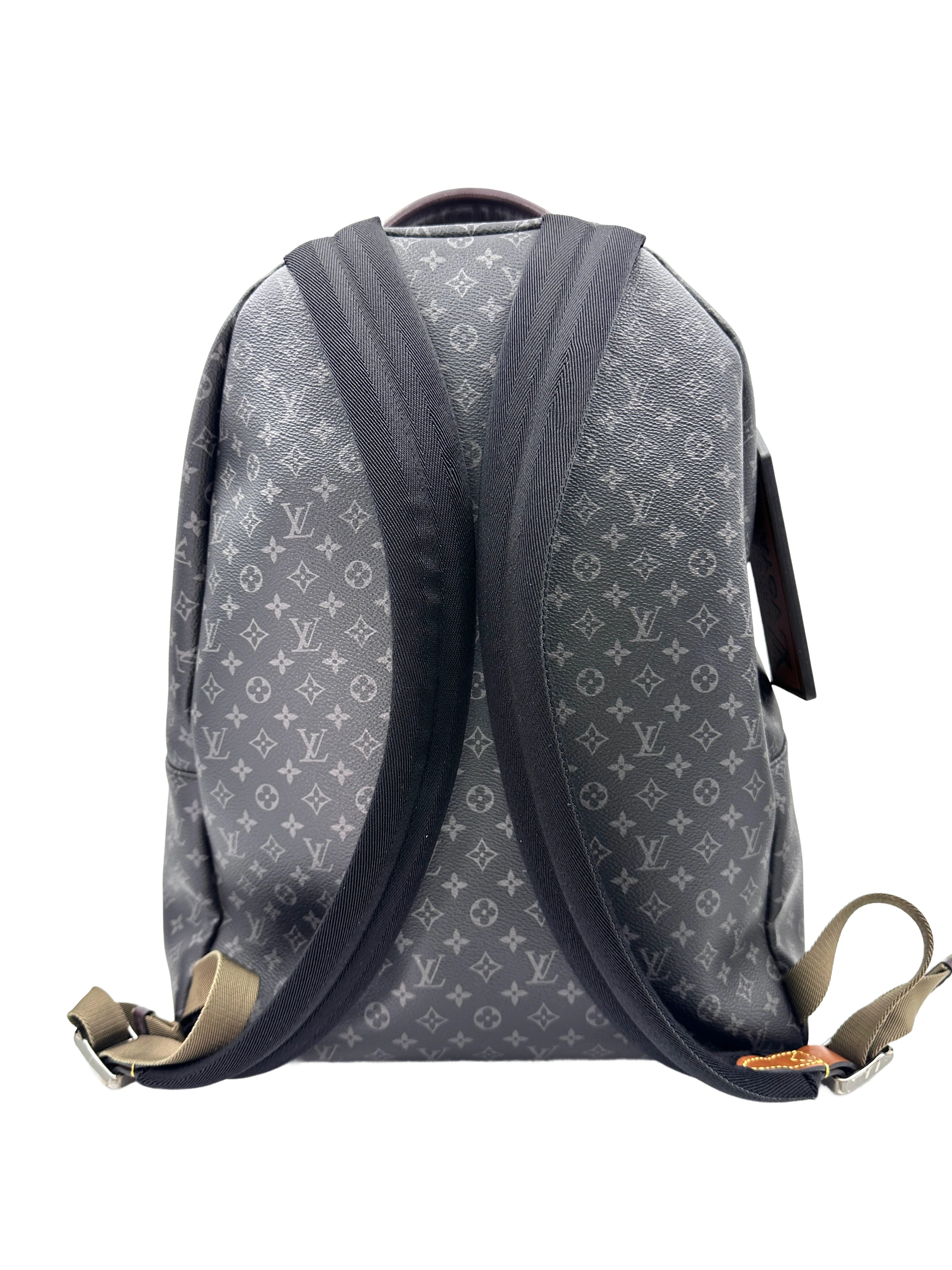 Louis Vuitton Monogram Eclipse Patchwork Multipocket Backpack IRIS048