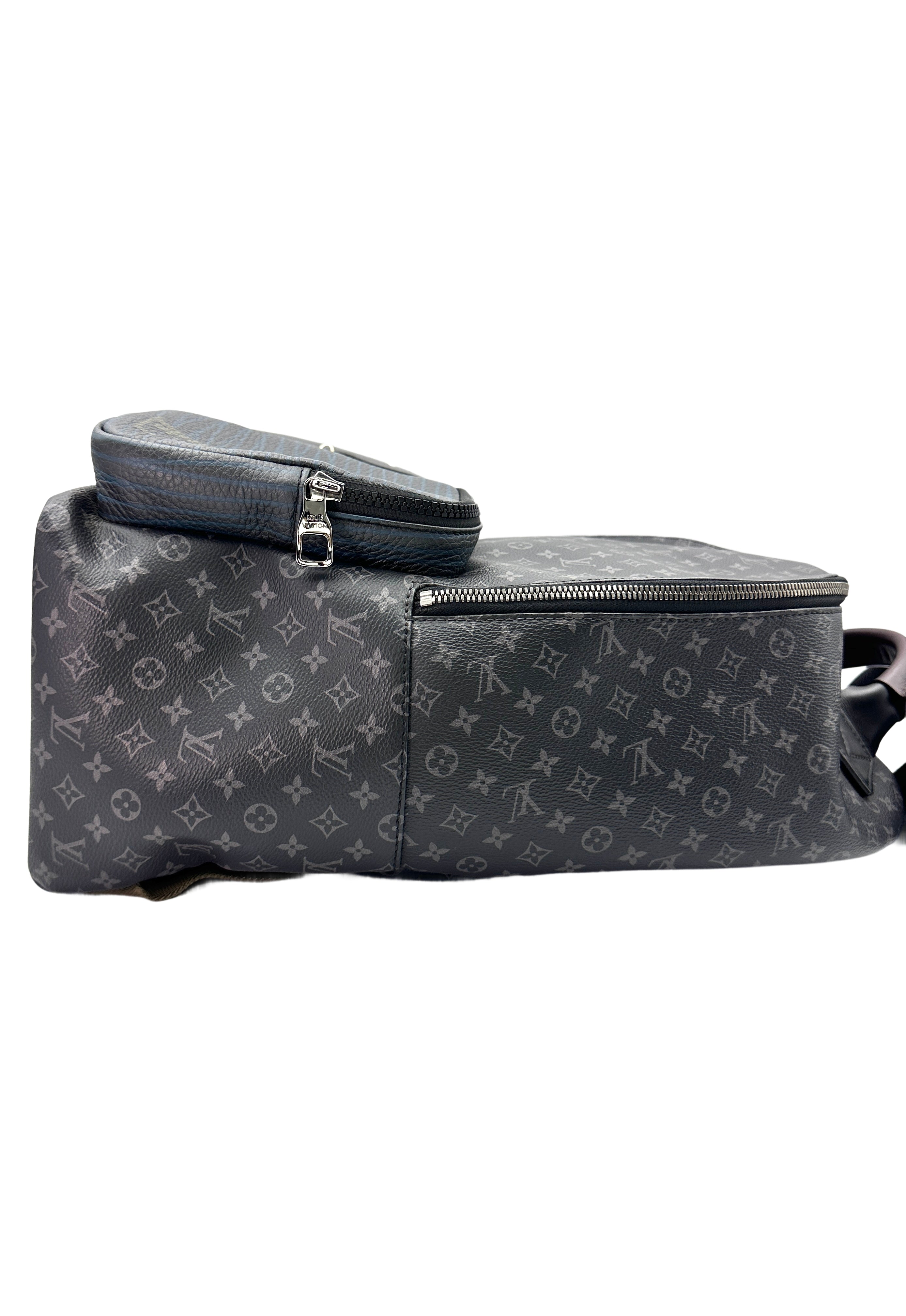 Louis Vuitton Monogram Eclipse Patchwork Multipocket Backpack IRIS048