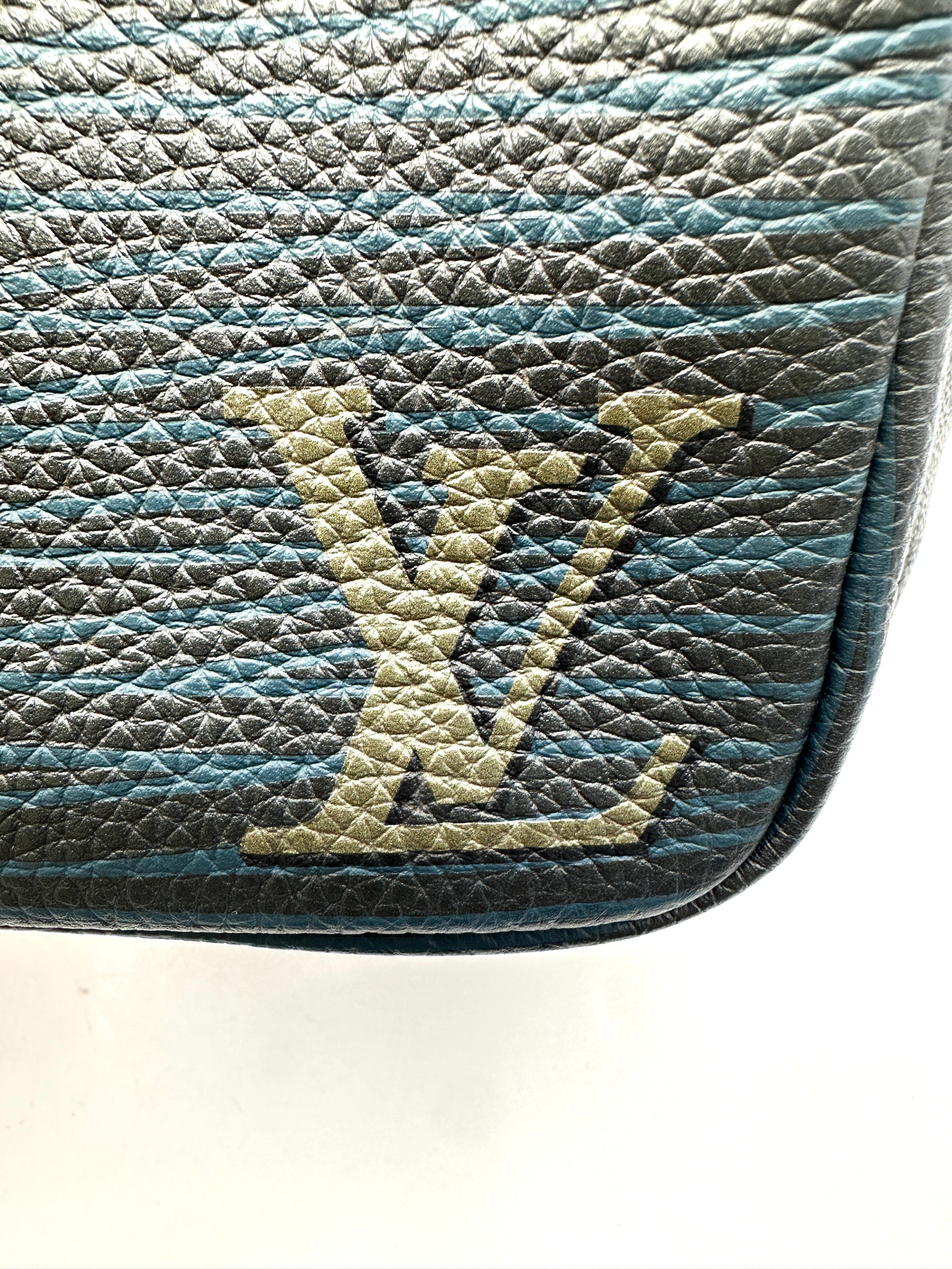 Louis Vuitton Monogram Eclipse Patchwork Multipocket Backpack IRIS048