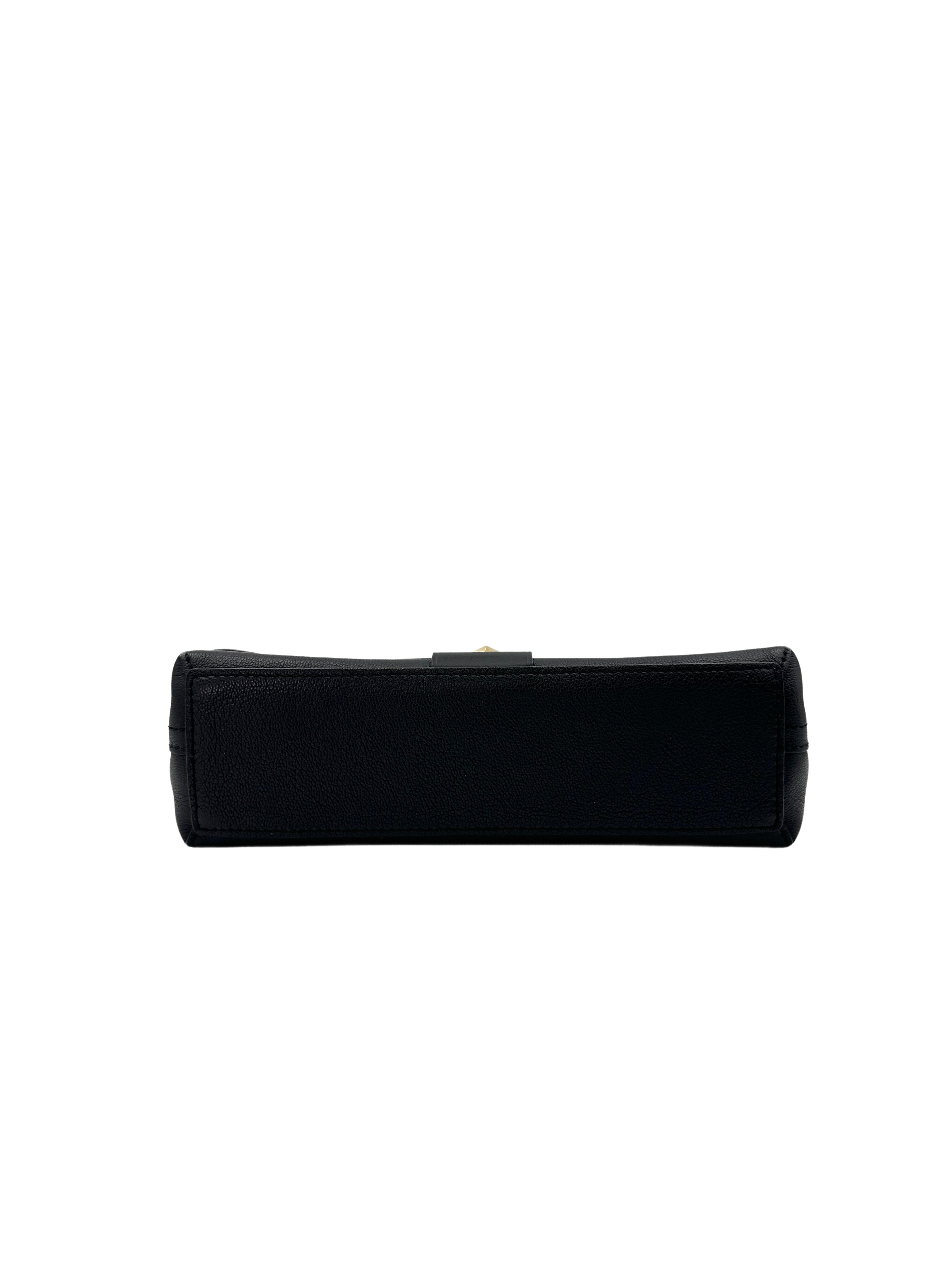 Louis Vuitton Very Chain Black Monogram Leather Shoulder Bag LV2039