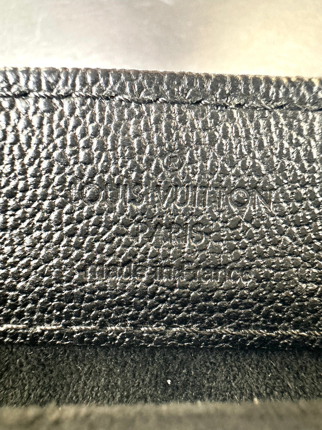Louis Vuitton Very Chain Black Monogram Leather Shoulder Bag LV2039