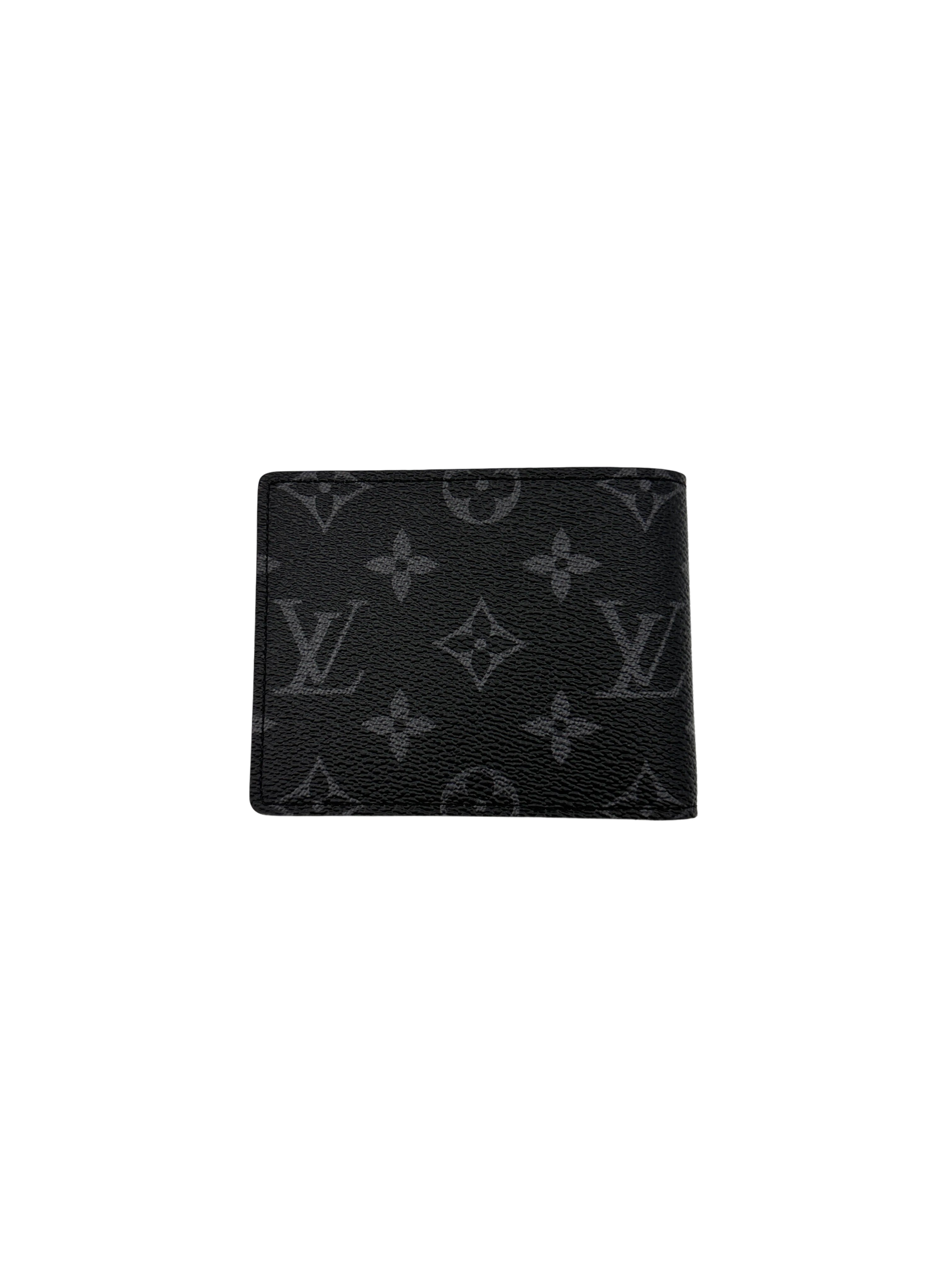LV Classic Monogram Eclipse Pocket Organizer, Black LVA05