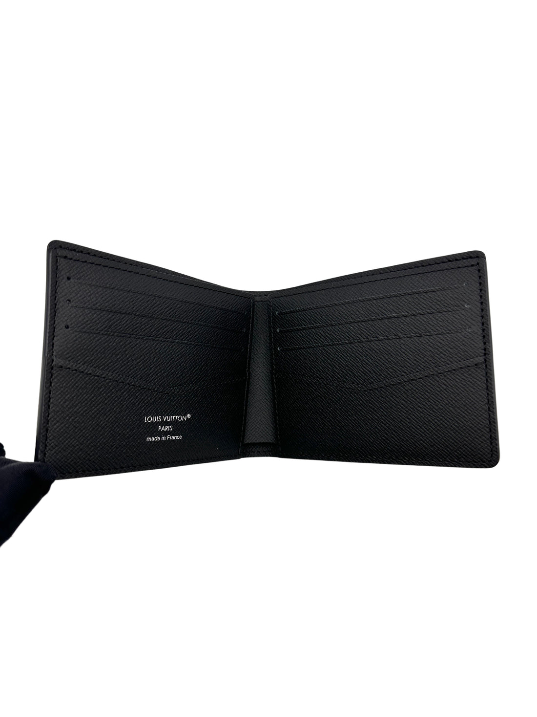Christian Dior Oblique Jacquard Card Holder,Navy PDA01