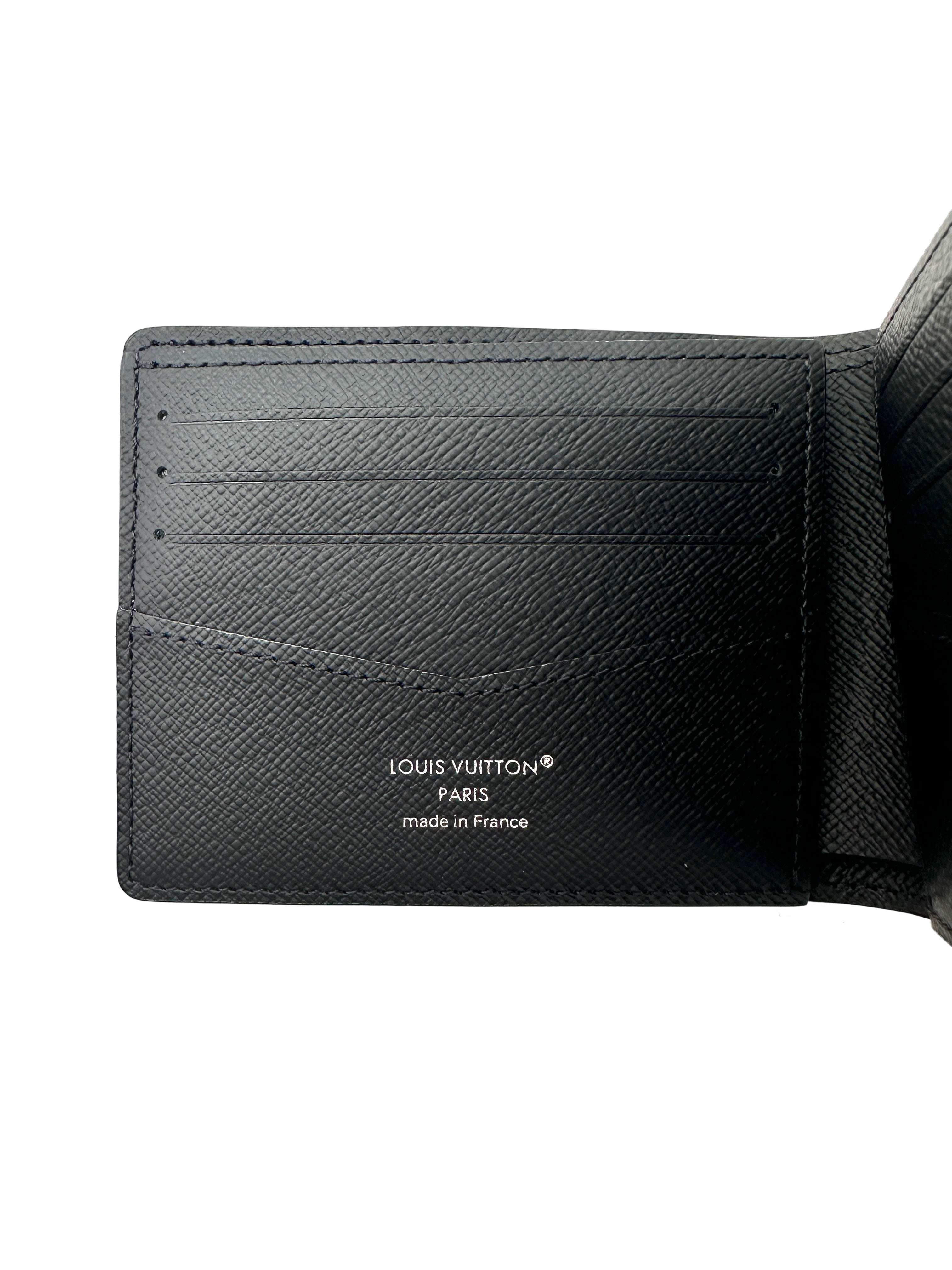 LV Classic Monogram Eclipse Pocket Organizer, Black LVA05