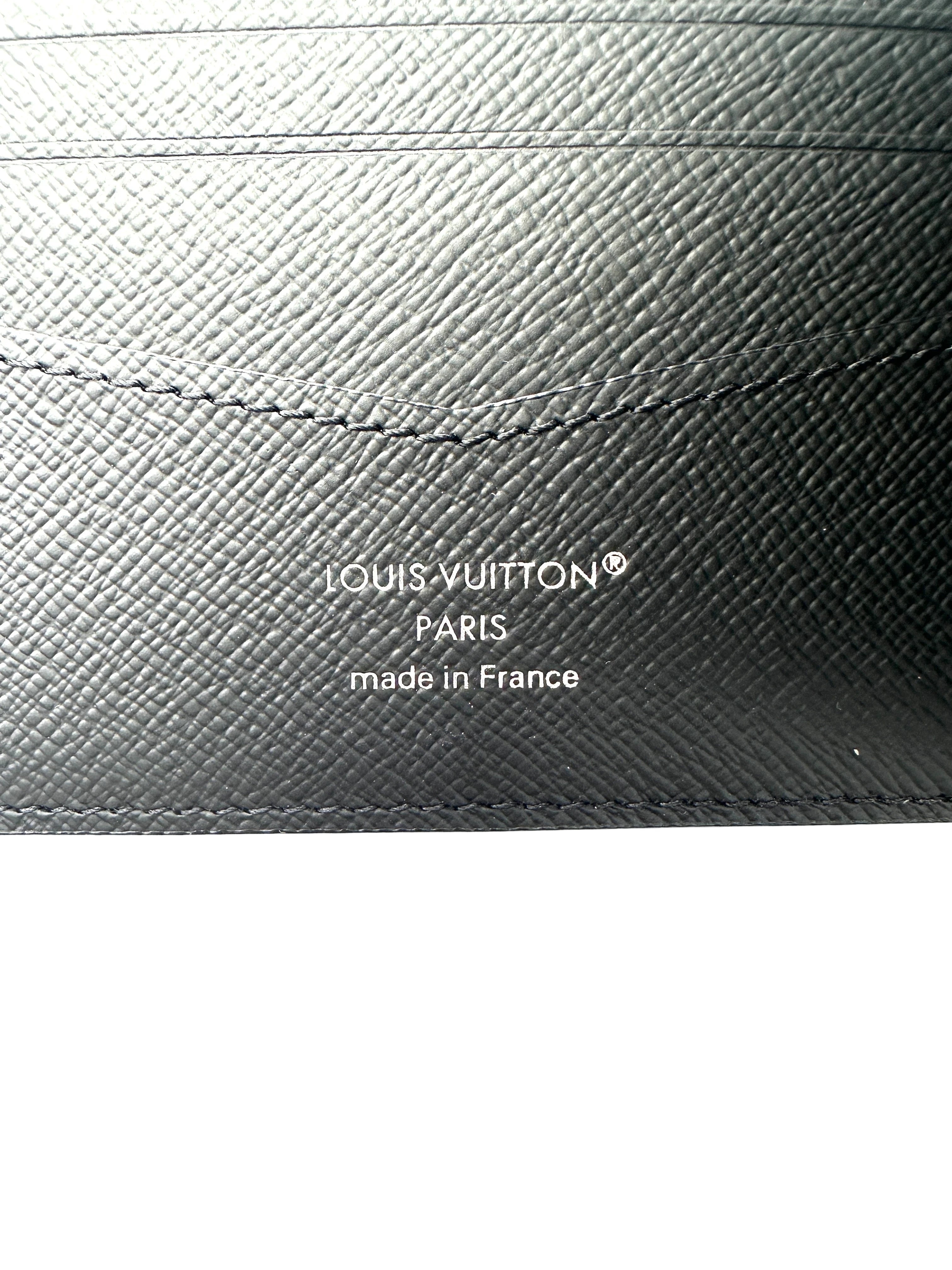 LV Classic Monogram Eclipse Pocket Organizer, Black LVA05