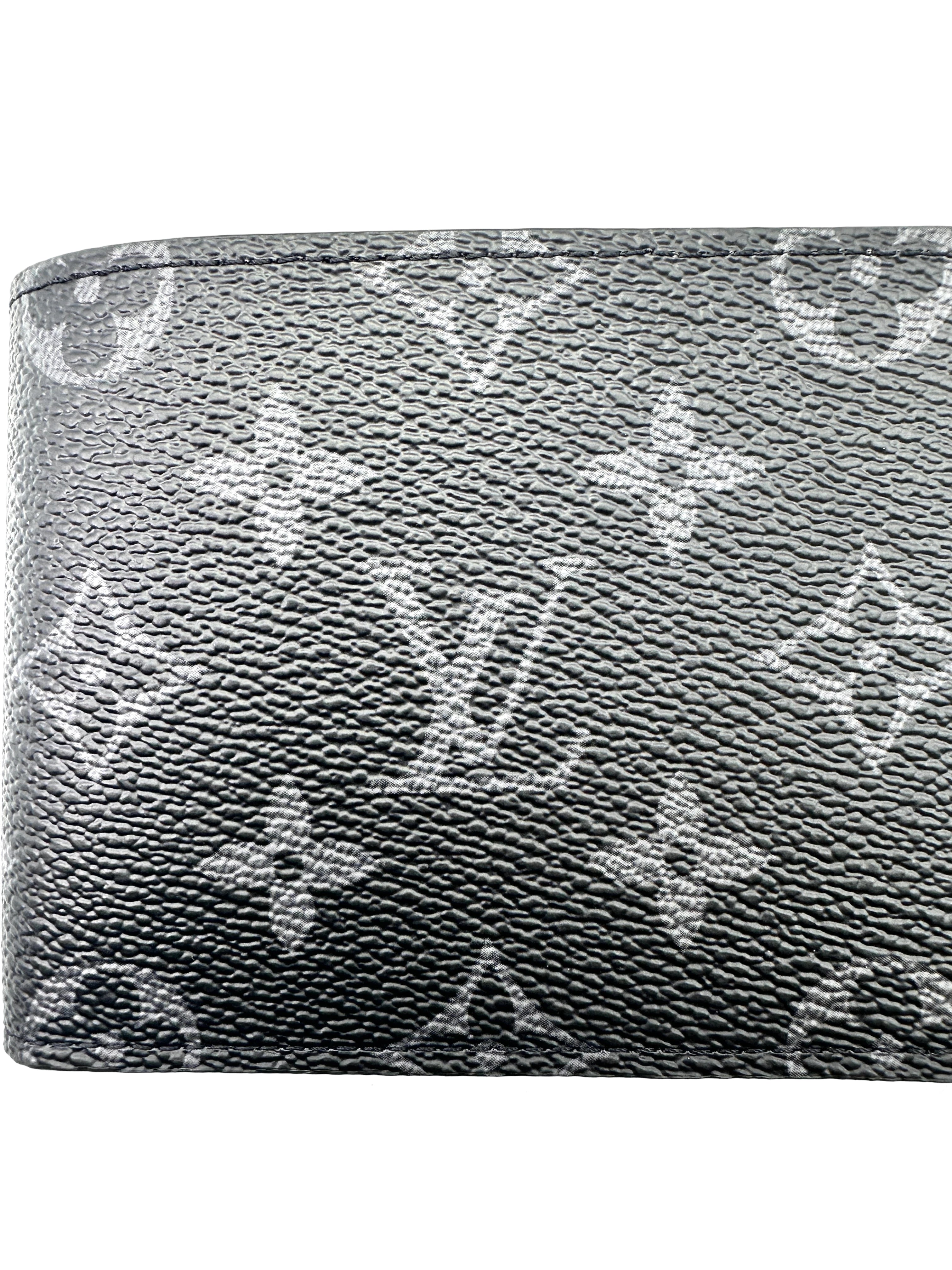 Christian Dior Oblique Jacquard Card Holder,Navy PDA01