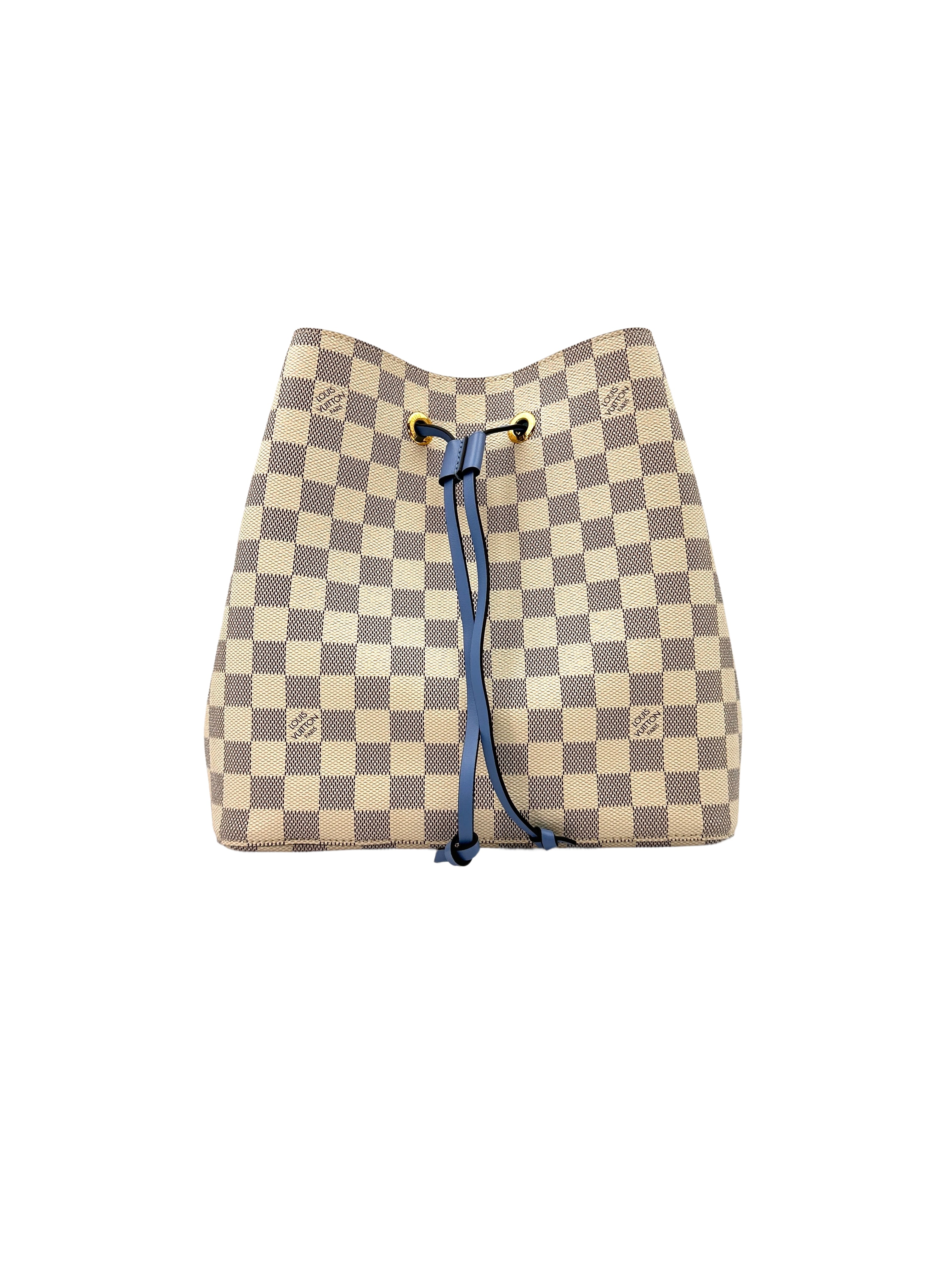 Louis Vuitton NeoNeo MM Damier Azur Canvas Bucket Bag LV2054