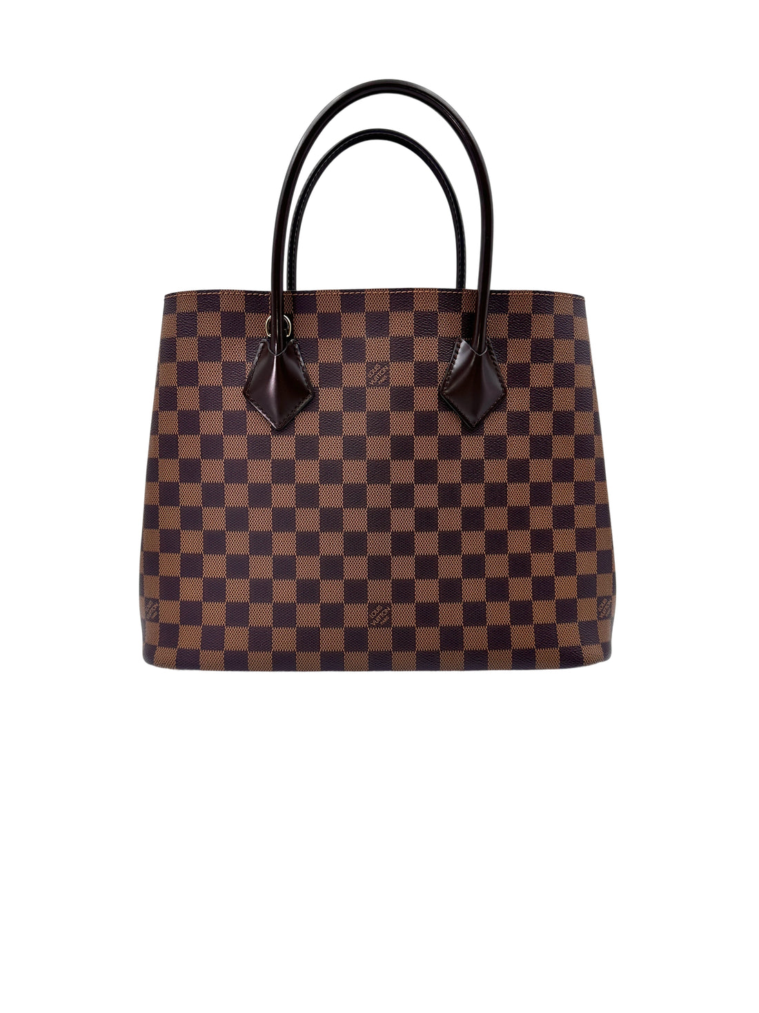 Louis Vuitton Kensington Brown Damier Ebene Tote Handle Bag LV2056