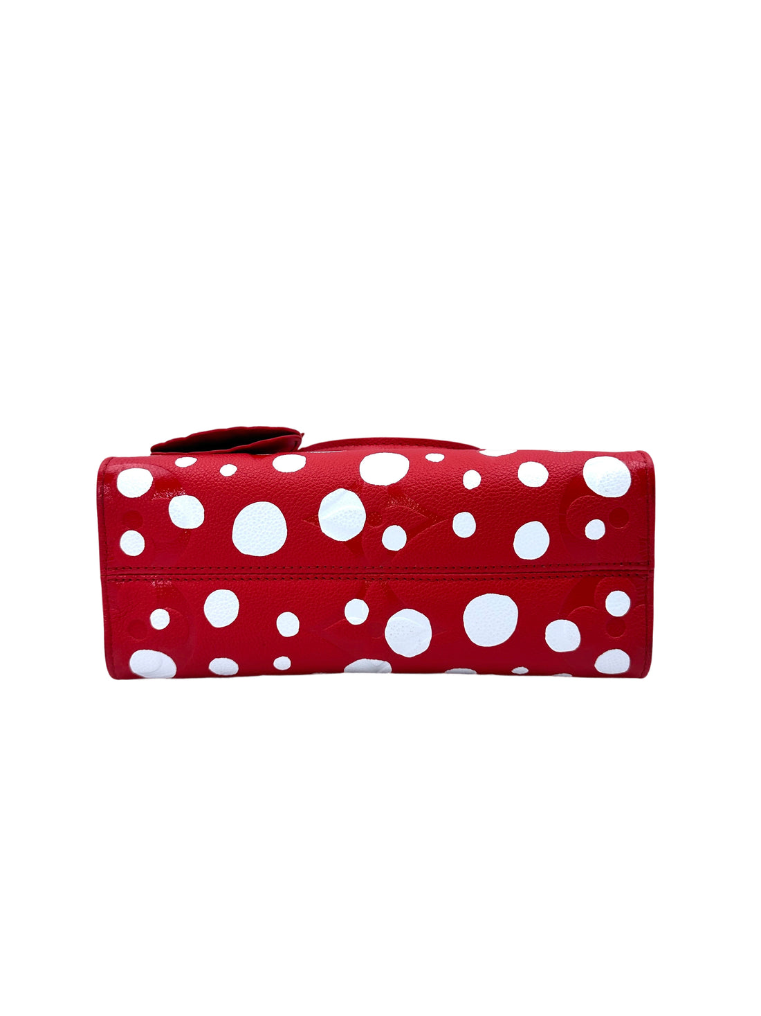 Louis Vuitton x Yayoi Kusama OnTheGo PM Monogram Empreinte Infinity Dots Red Tote Bag LV2023