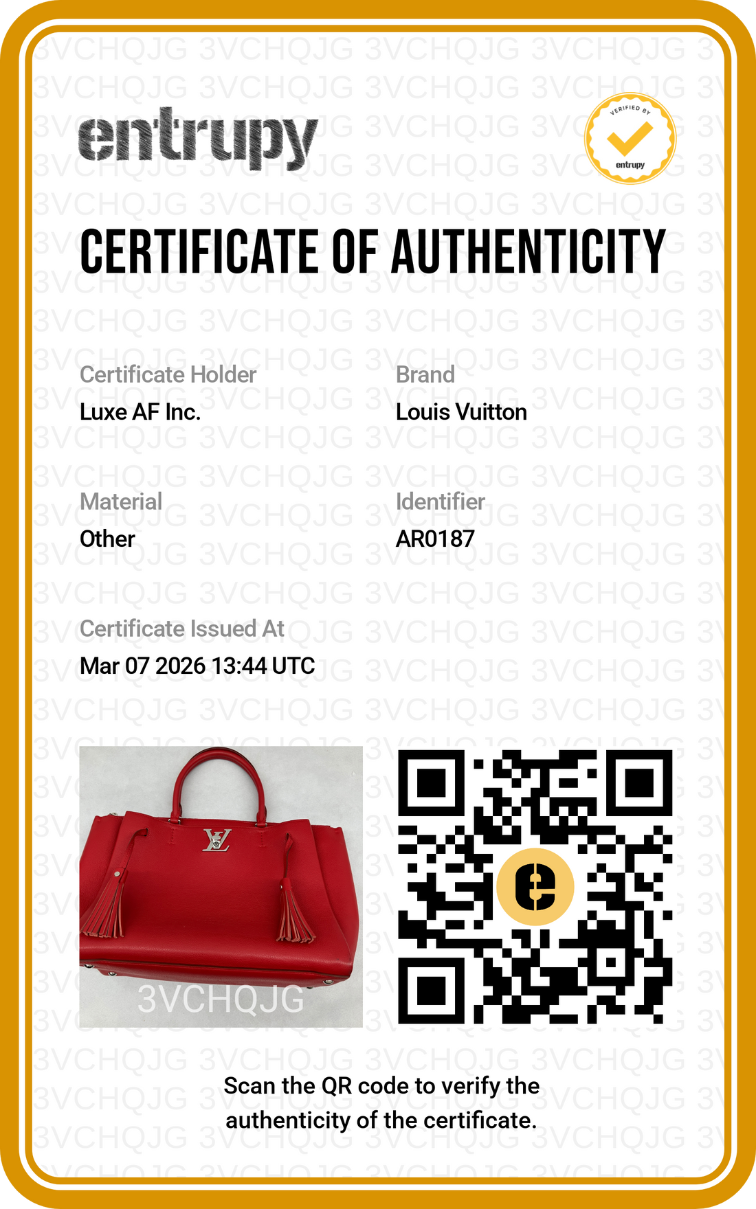Louis Vuitton Lockmeto Red Calfskin Tote Handle Bag LV2148