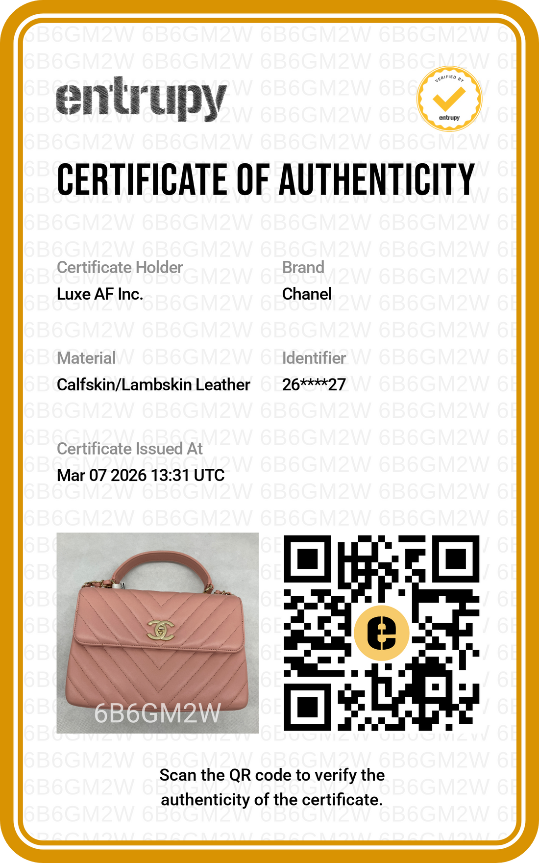Chanel 18P Trendy CC Pink Chevron Quilted Leather Top Handle Flap Bag(26***27) CC1479