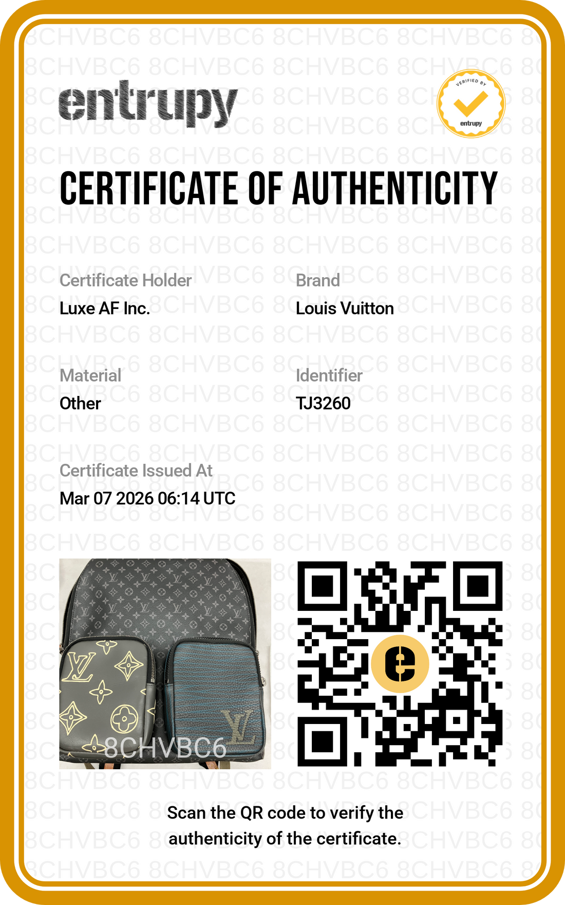 Louis Vuitton Monogram Eclipse Patchwork Multipocket Backpack IRIS048