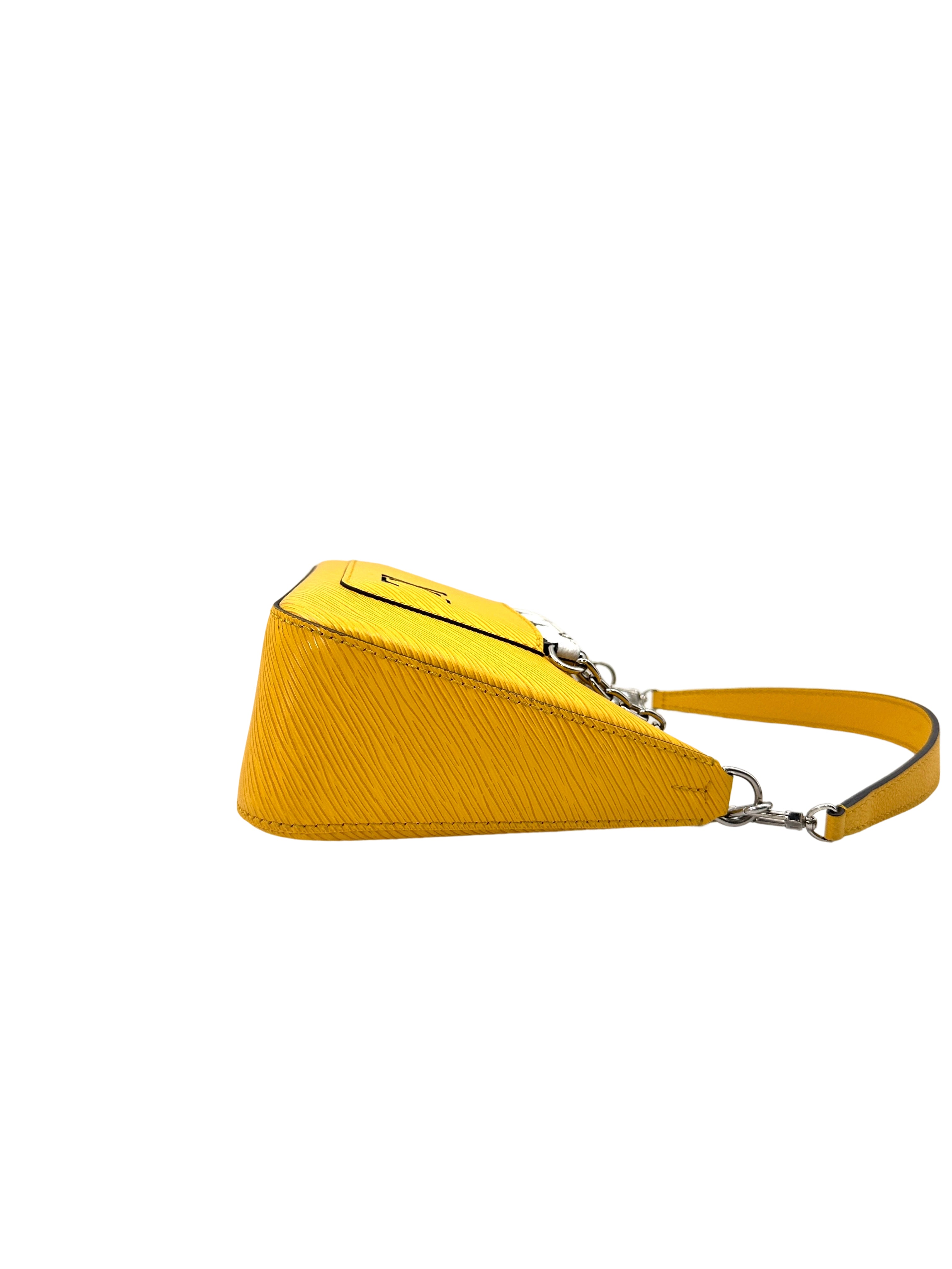 Louis Vuitton Marelle Yellow Epi Leather Shoulder Bag LV2041