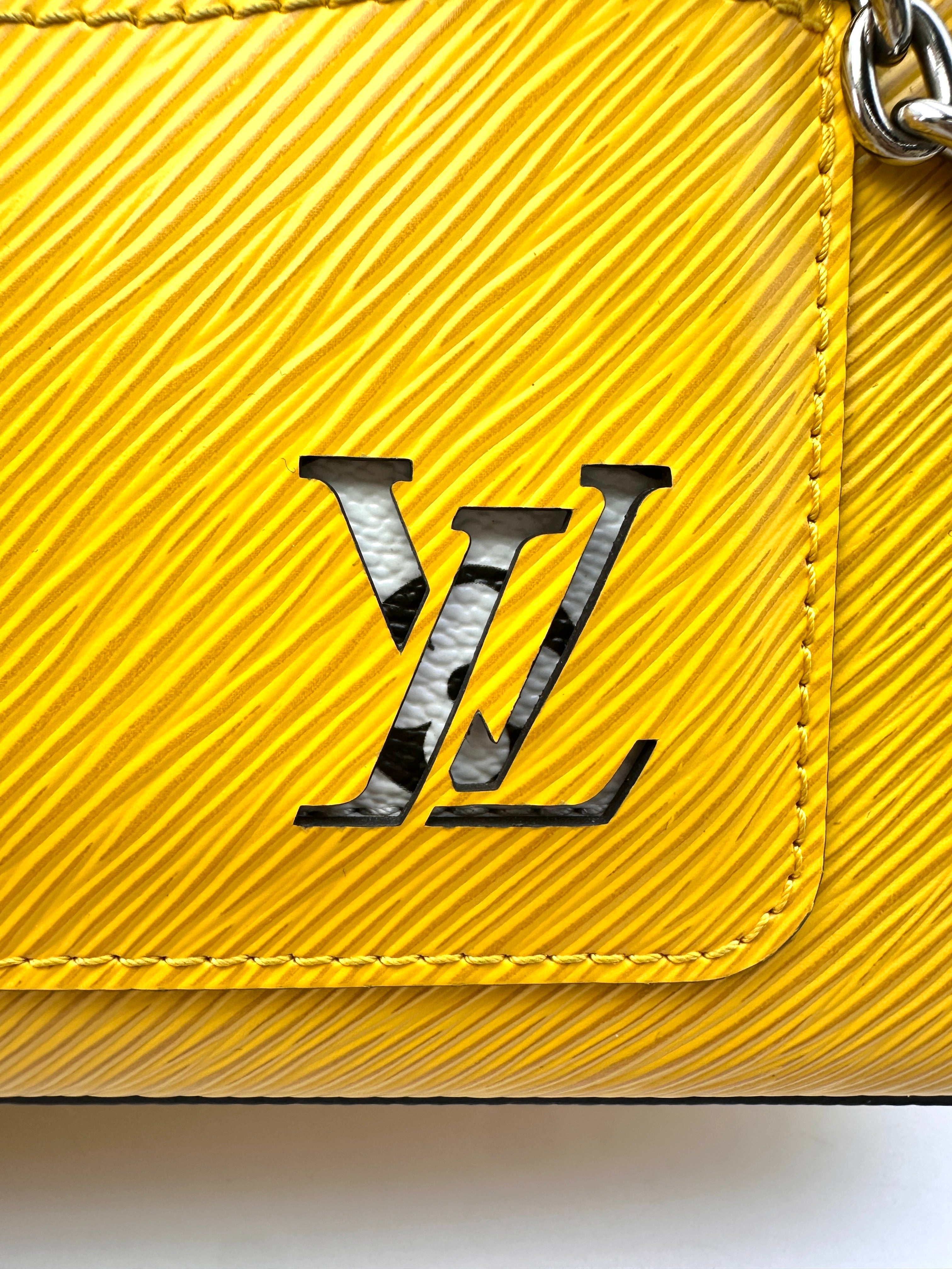 Louis Vuitton Marelle Yellow Epi Leather Shoulder Bag LV2041