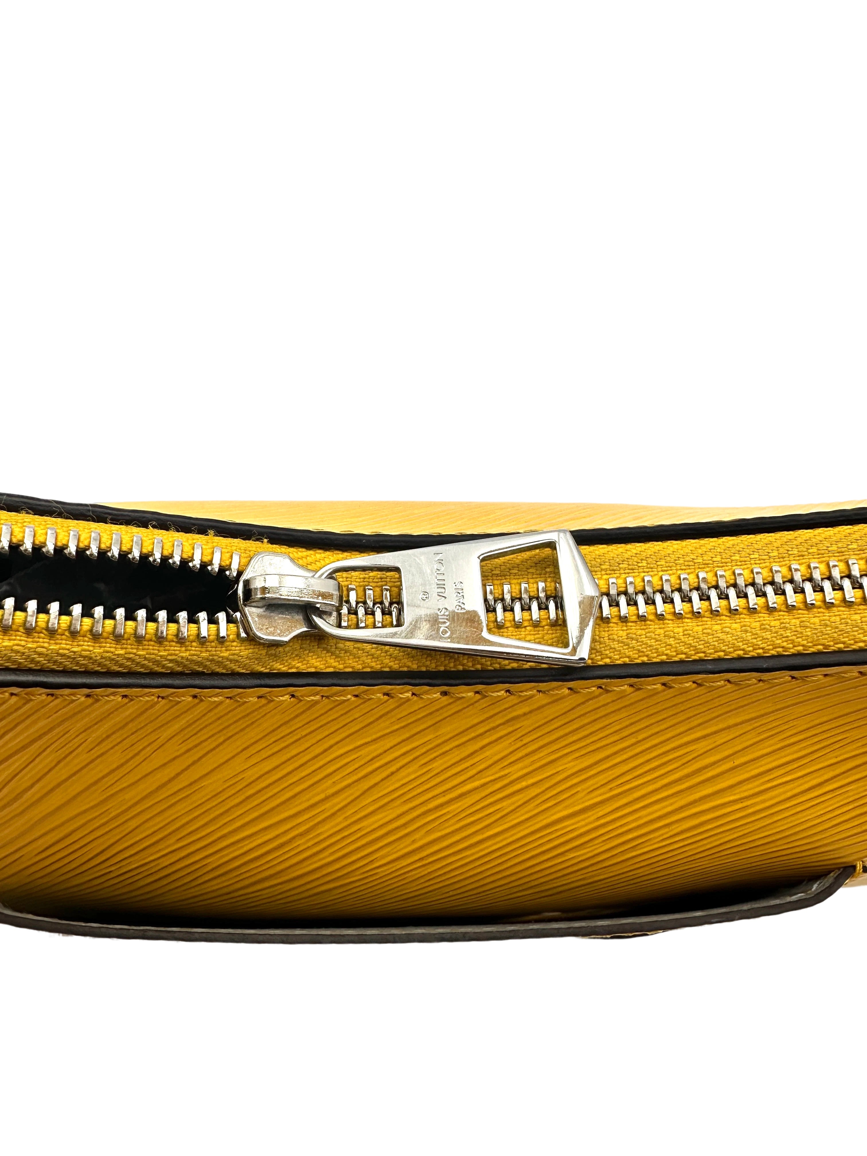 Louis Vuitton Marelle Yellow Epi Leather Shoulder Bag LV2041