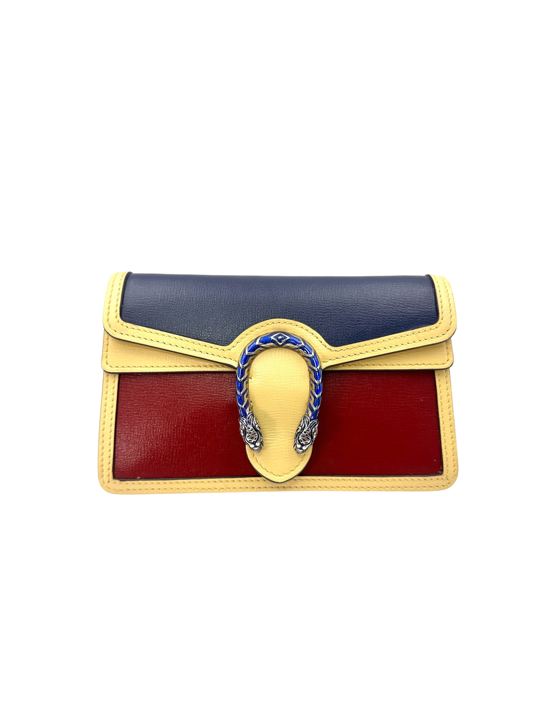 Gucci Limited Edition Dionysus Tricolor Leather Mini Shoulder Bag GG739