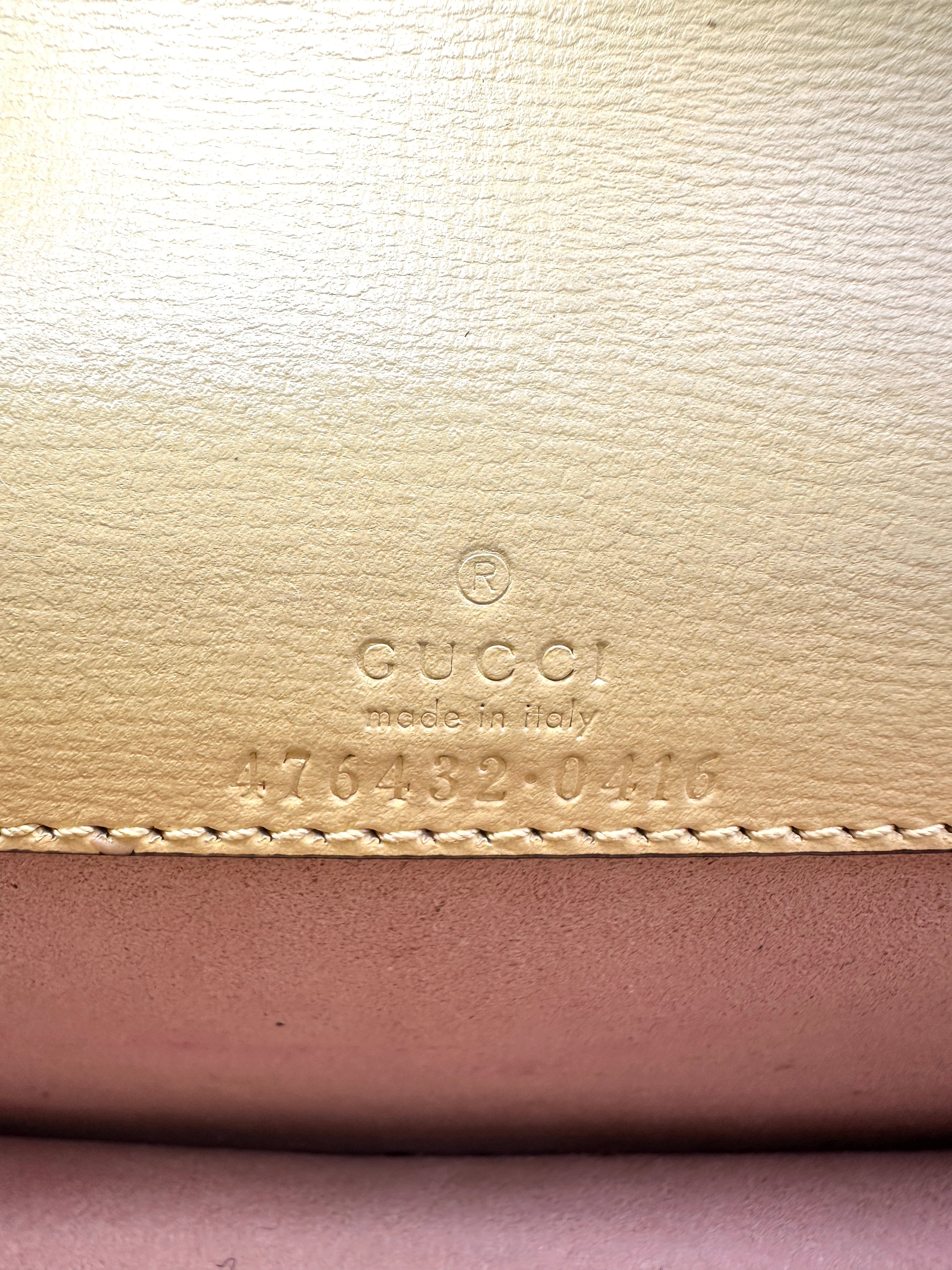 Gucci Limited Edition Dionysus Tricolor Leather Mini Shoulder Bag GG739