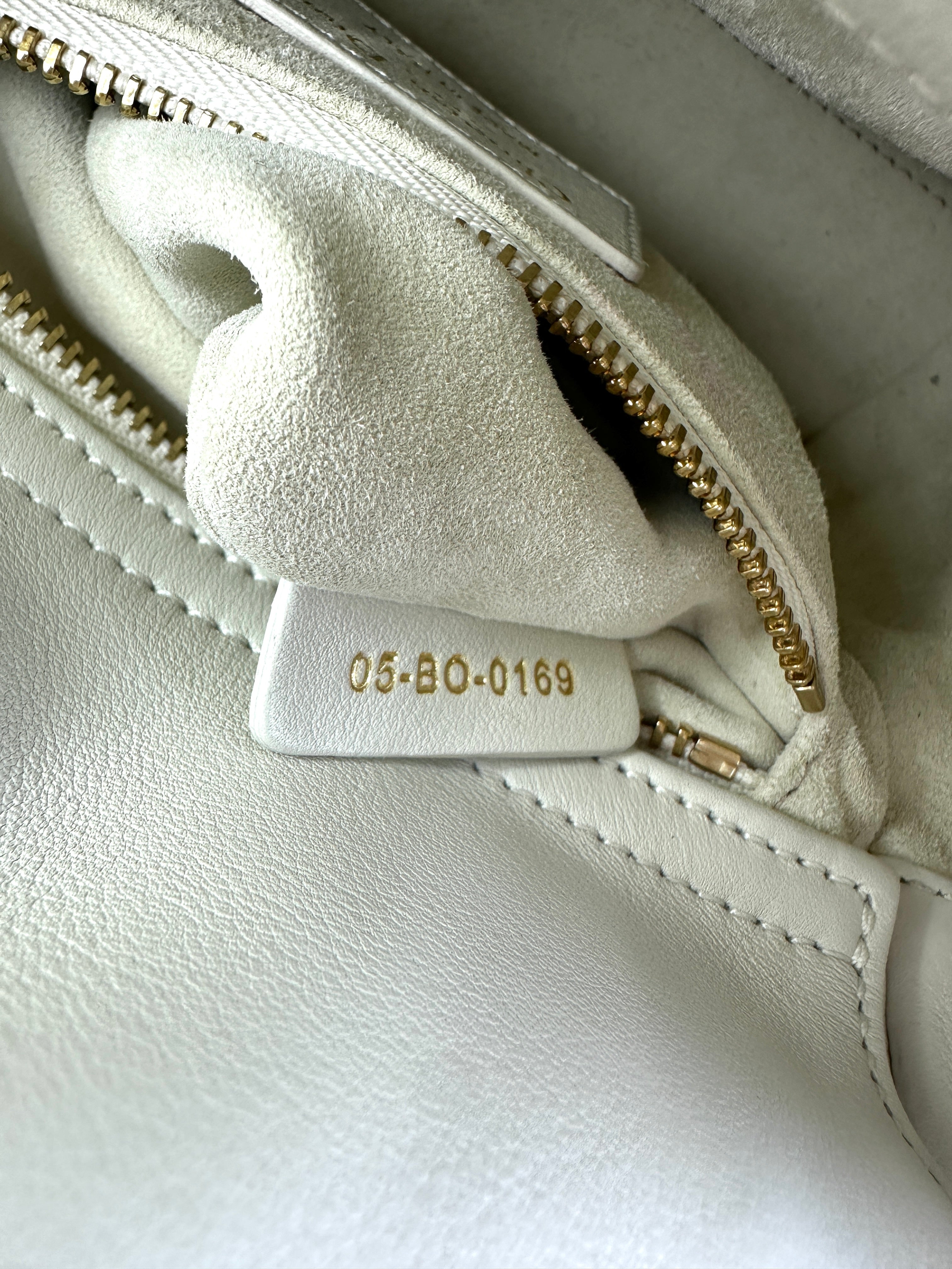Christian Dior Lady Dior Dioramour Limited Edition Cannage Handle Bag With Gold Charms DR542