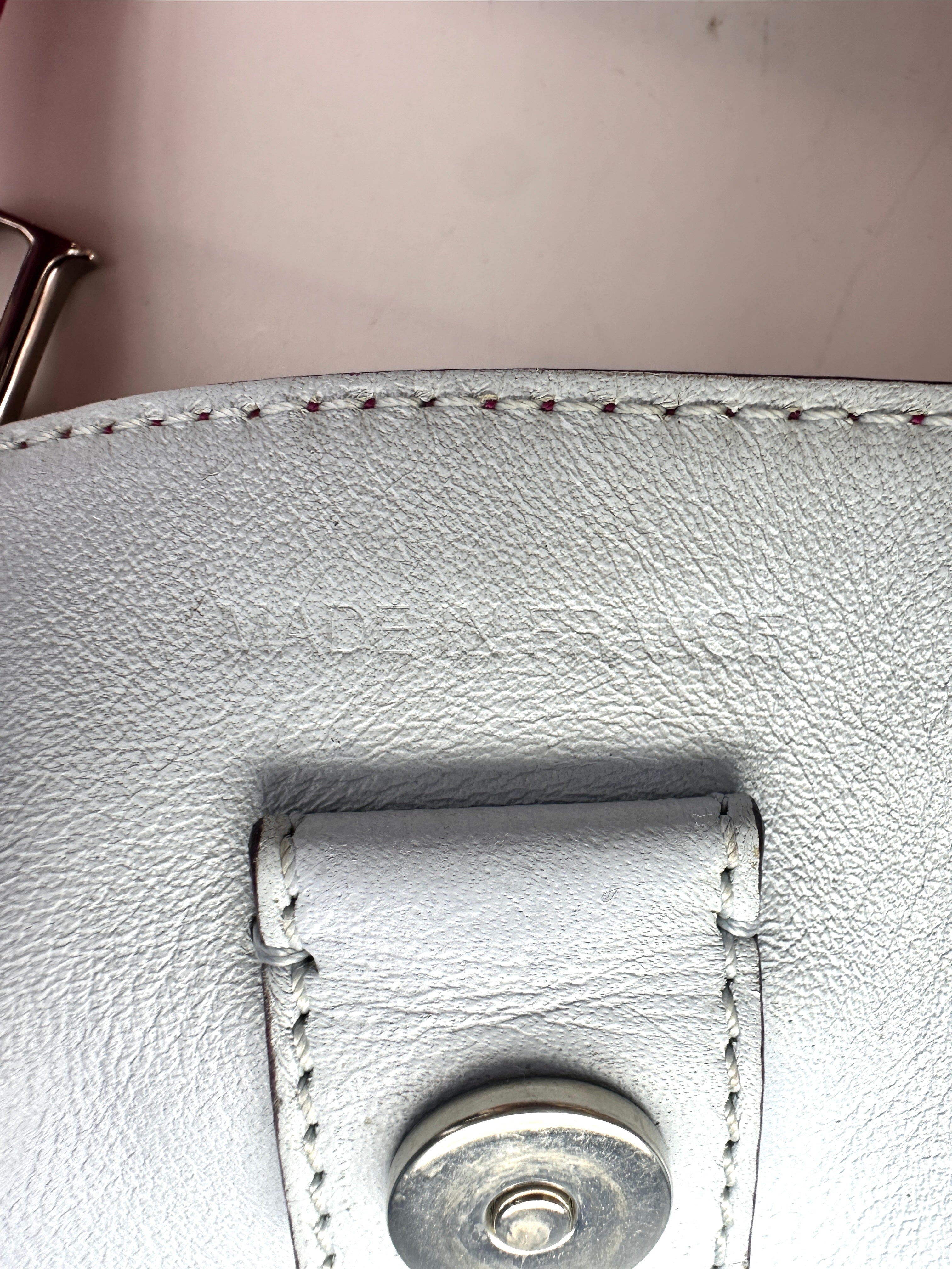 Christian Dior Diorissimo Pink Leather Handle Bag DR543