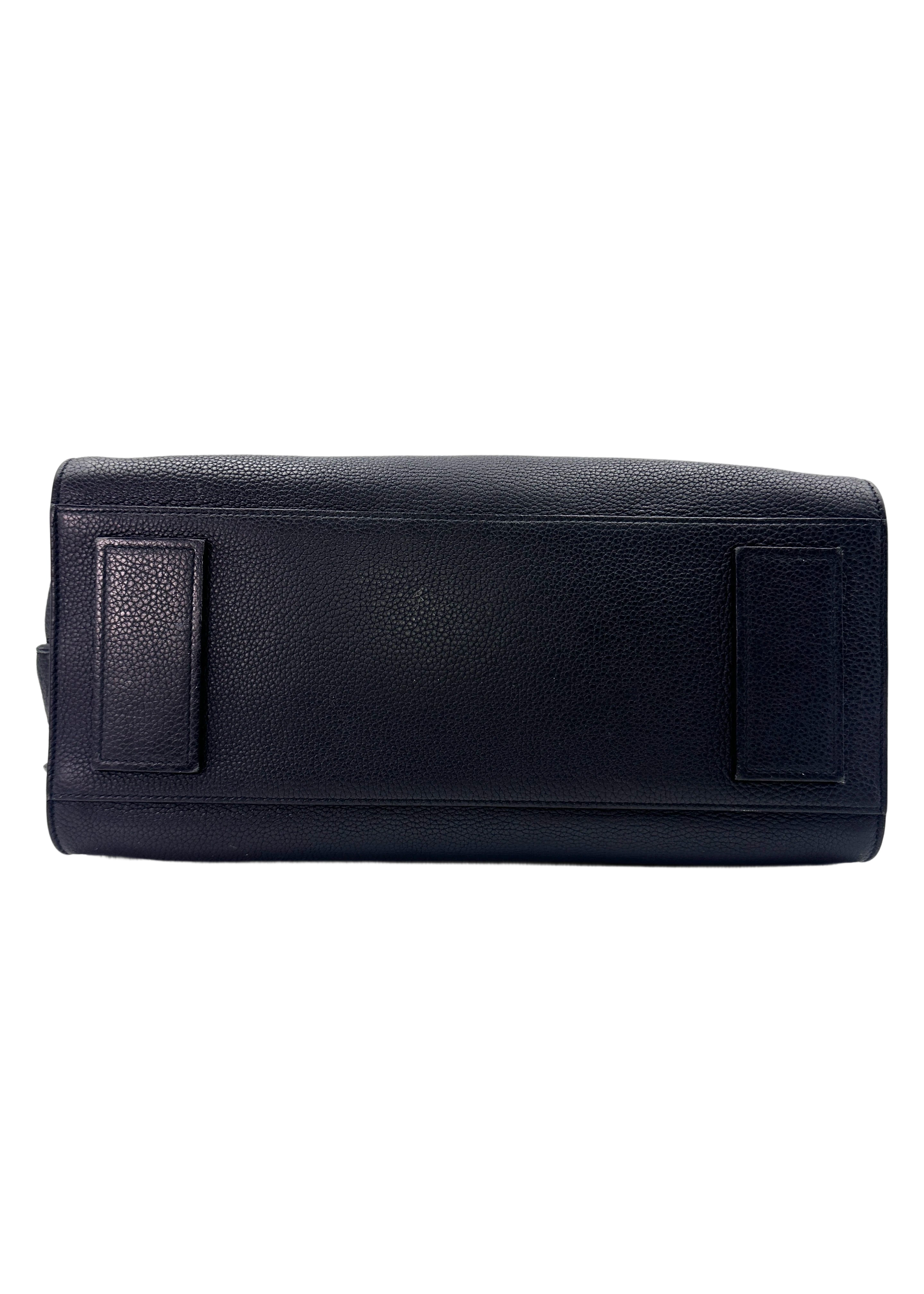 Saint Laurent Sac De Jour Navy Leather Handle Bag SL168