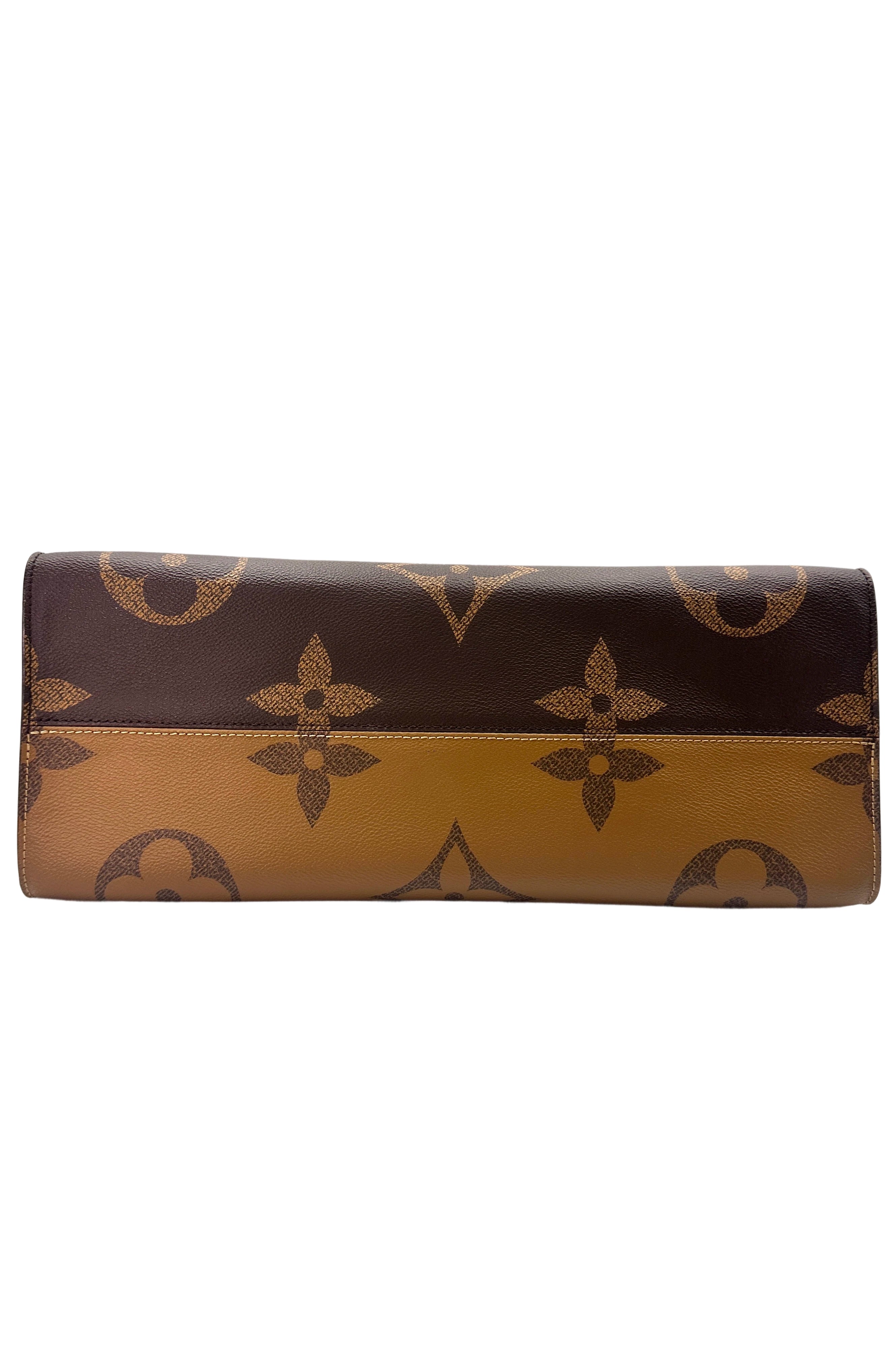 Louis Vuitton OnTheGo GM Brown Monogram Tote Bag LV2061