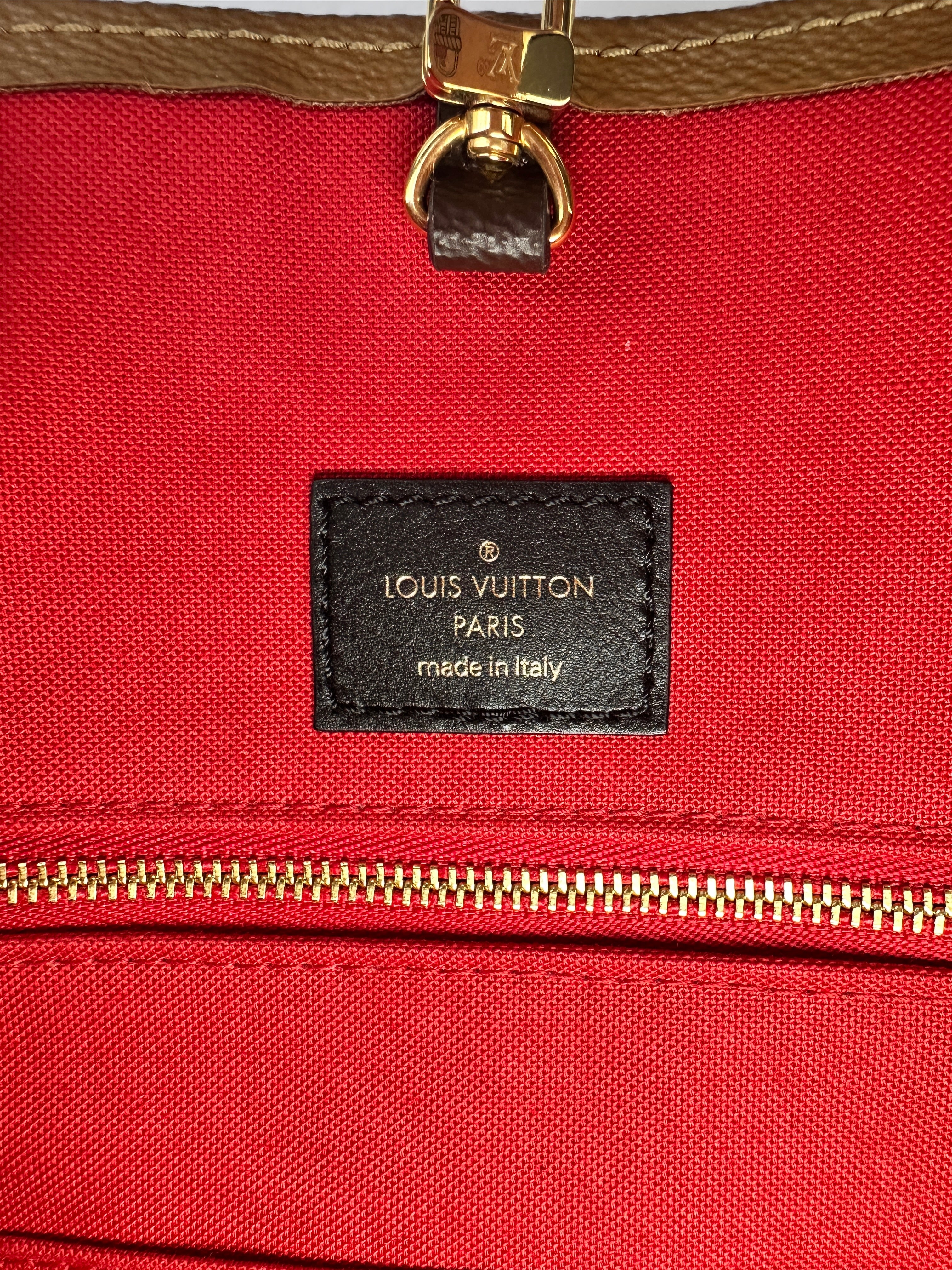 Louis Vuitton OnTheGo GM Brown Monogram Tote Bag LV2061