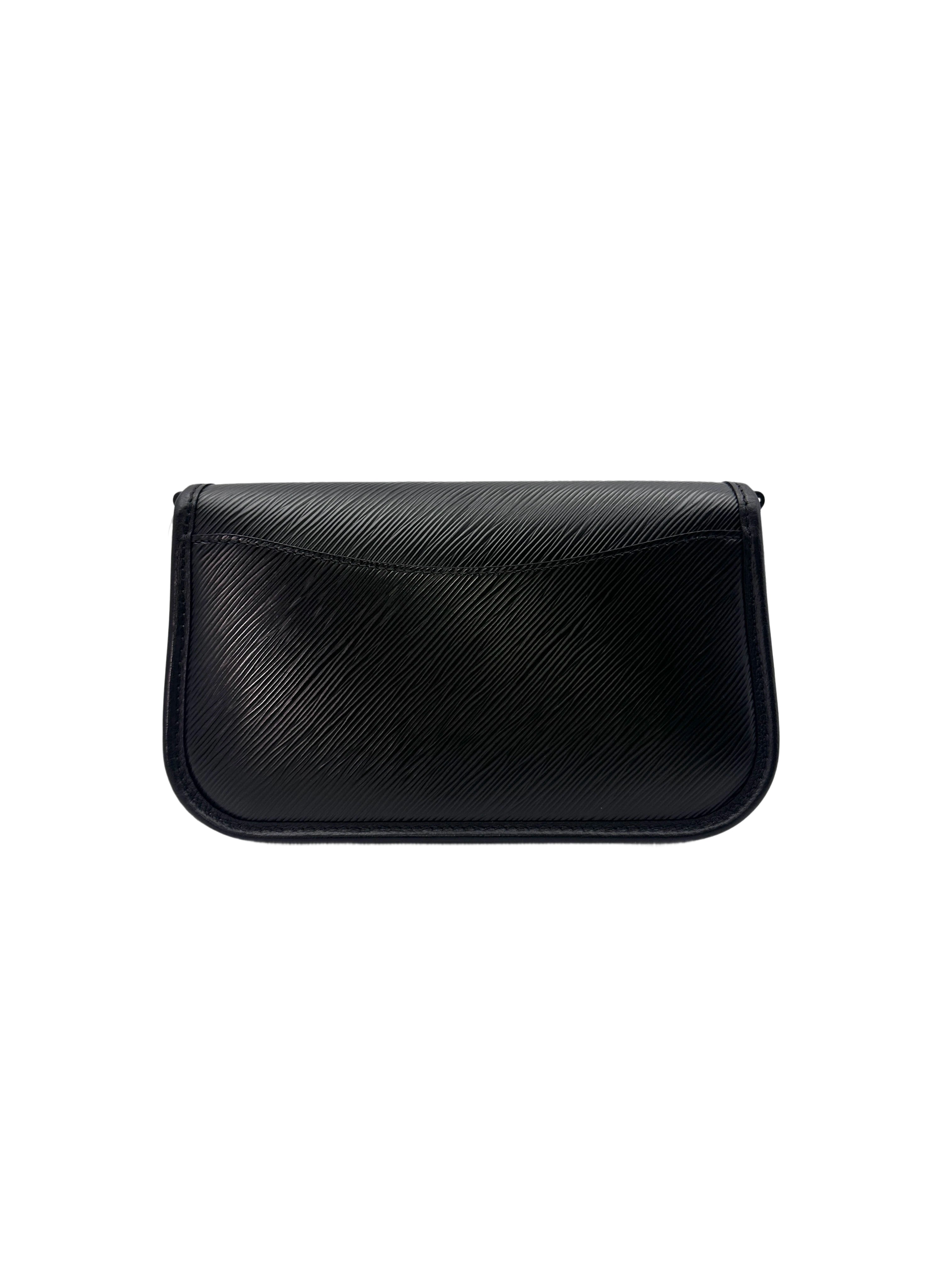 Louis Vuitton Buci Black Epi Leather Shoulder Bag LV2075