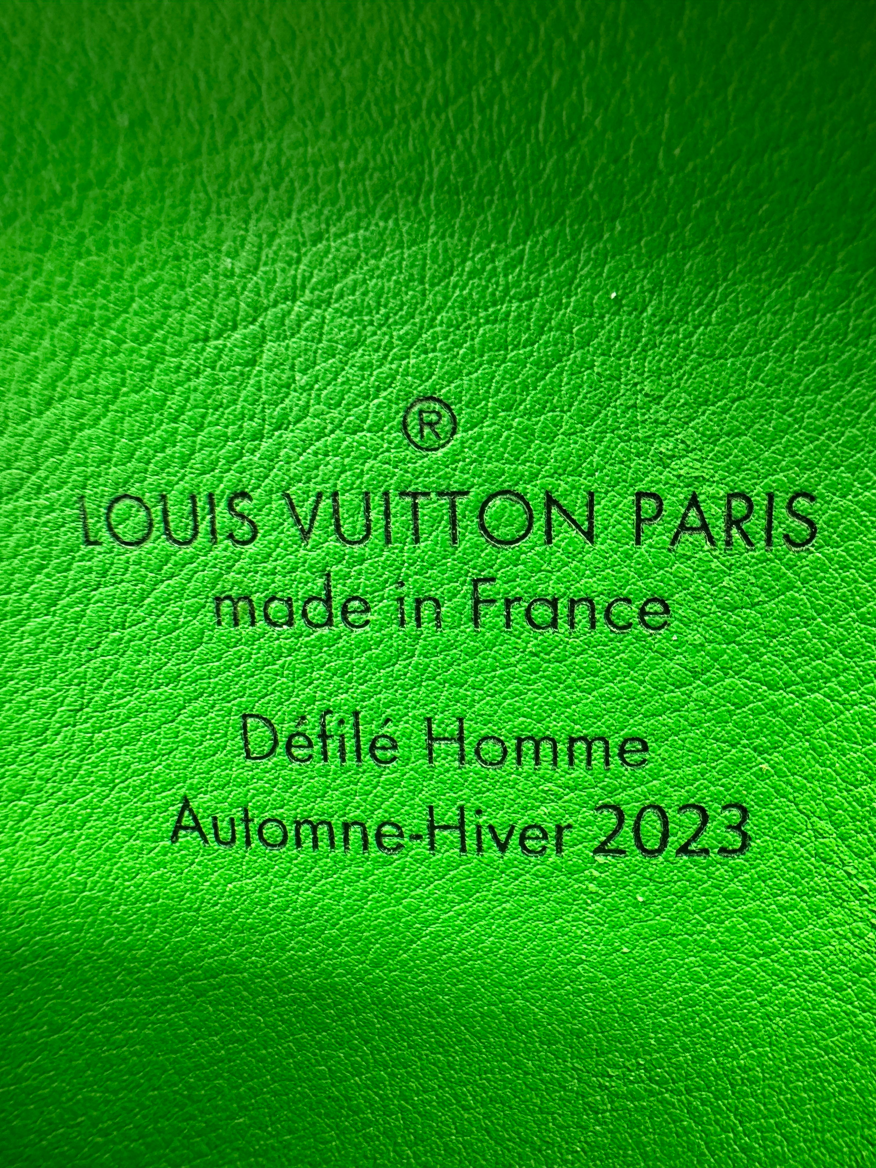 Louis Vuitton Soft Trunk Green Recycled Rubber Shoulder Bag LV2083