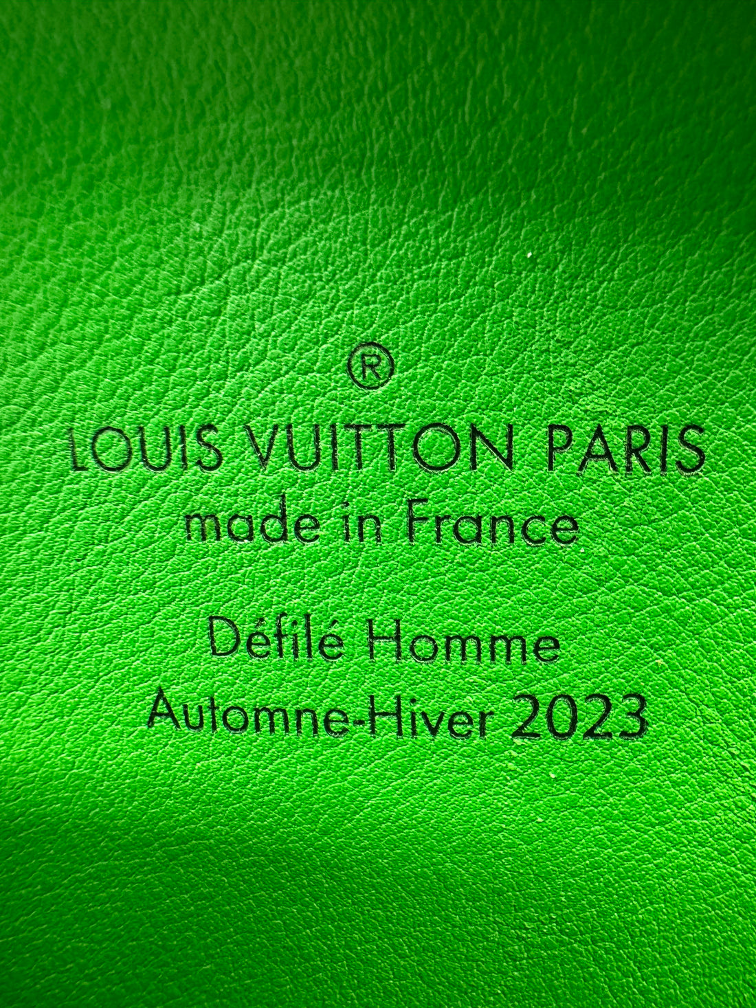 Louis Vuitton Soft Trunk Green Recycled Rubber Shoulder Bag LV2083