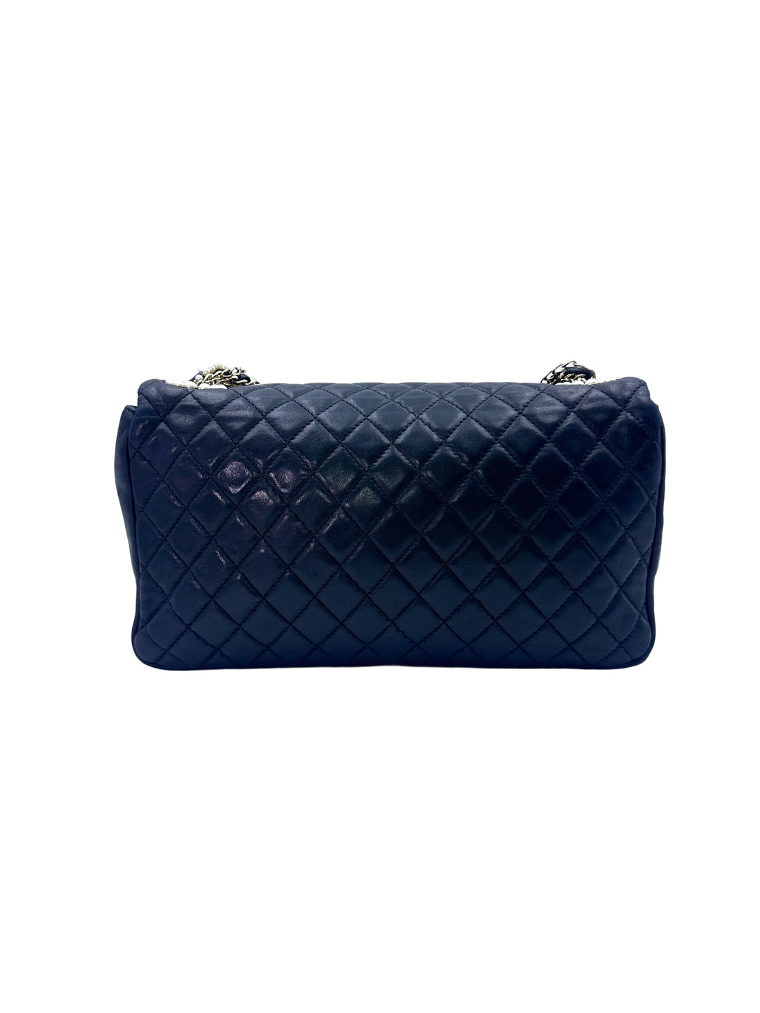Chanel Westminster Pearl Black Quilted Leather Medium Size Flap Bag With Gold Hardware(13***63) CC1490
