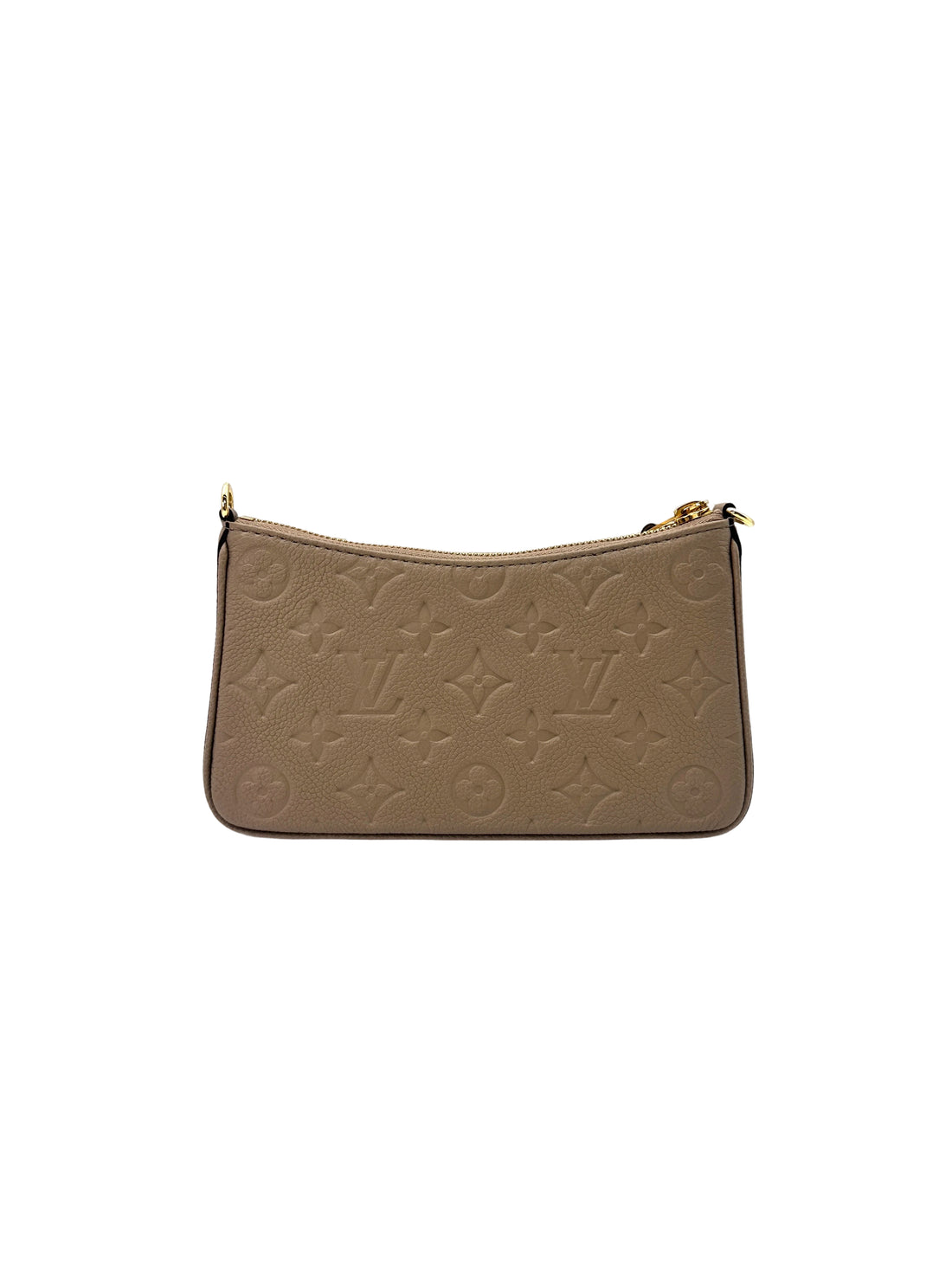 Louis Vuitton Easy Pouch On Strap White Monogram Empreinte Leather Pouch LV2062