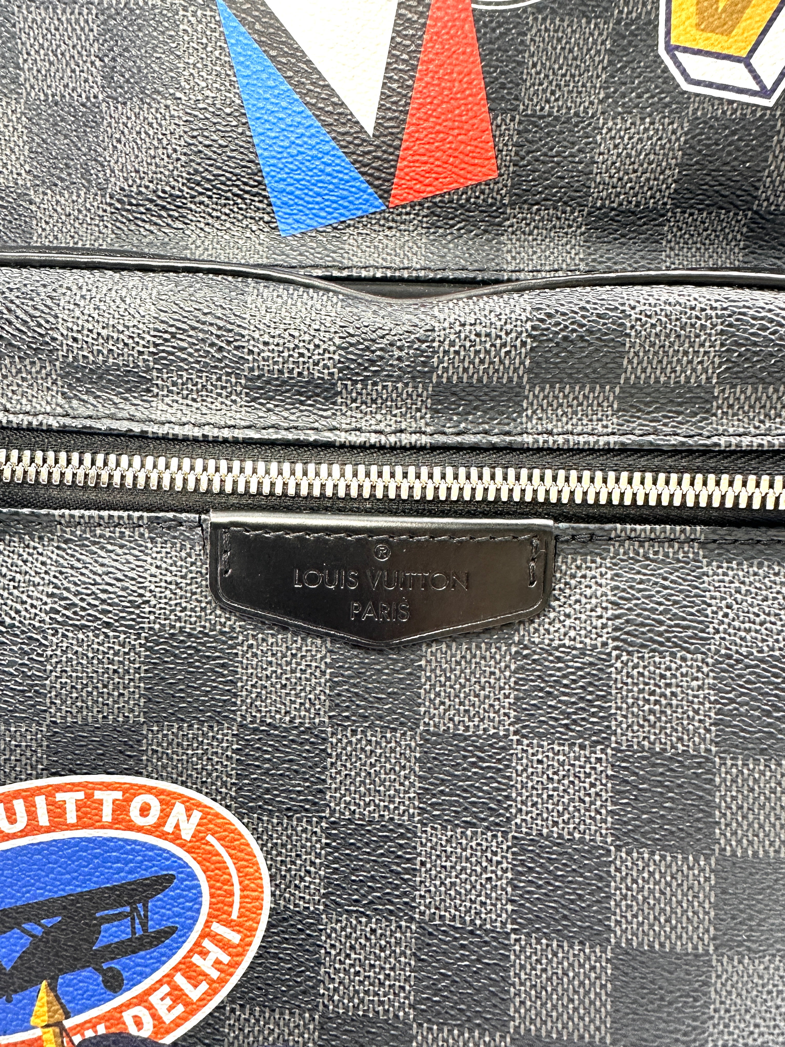 Louis Vuitton Josh Damier Graphite My LV World Tour Backpack IRIS054