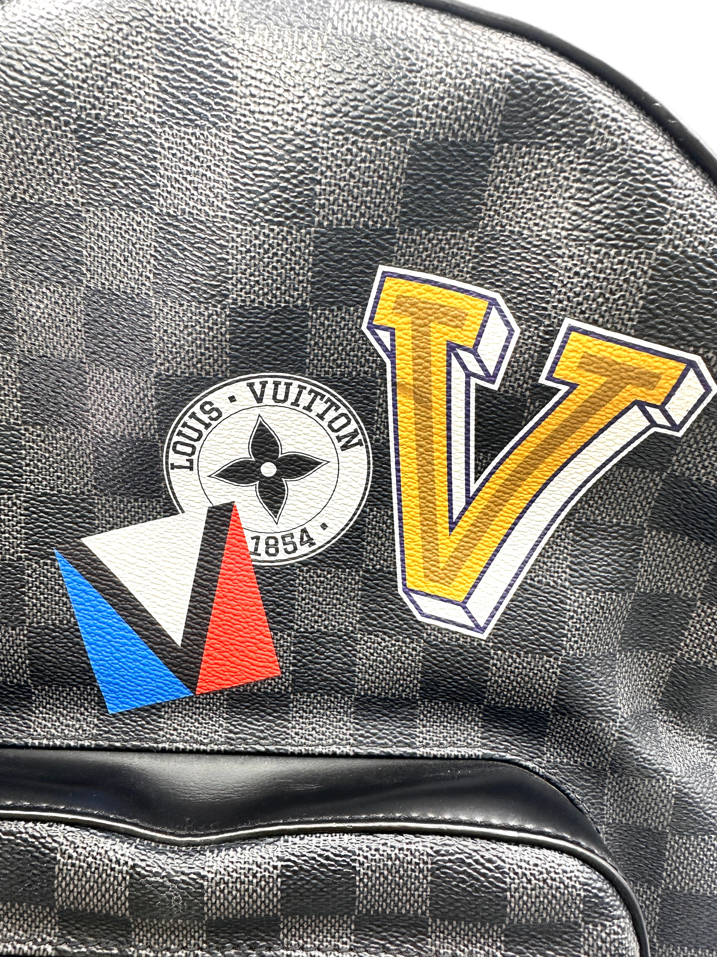Louis Vuitton Josh Damier Graphite My LV World Tour Backpack IRIS054