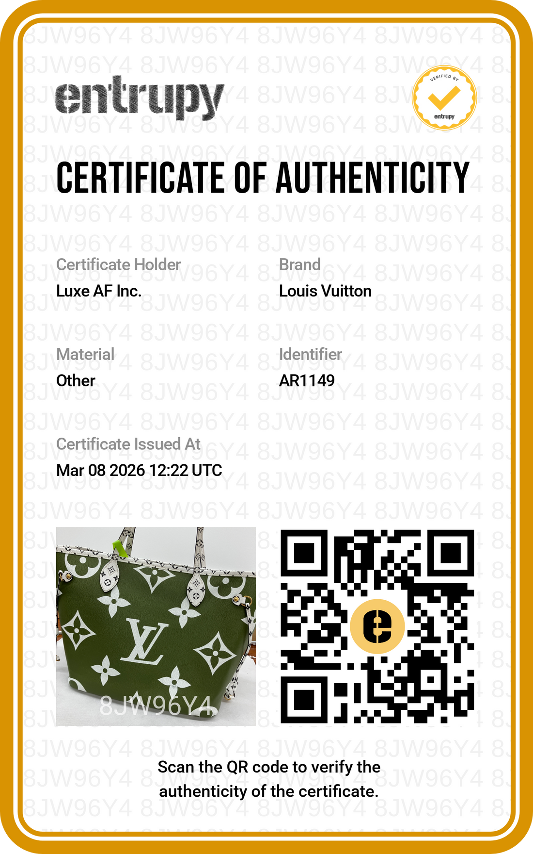 Louis Vuitton Summer 2019 Neverfull MM Green/White Giant Monogram Leather Handle Bag LV2150