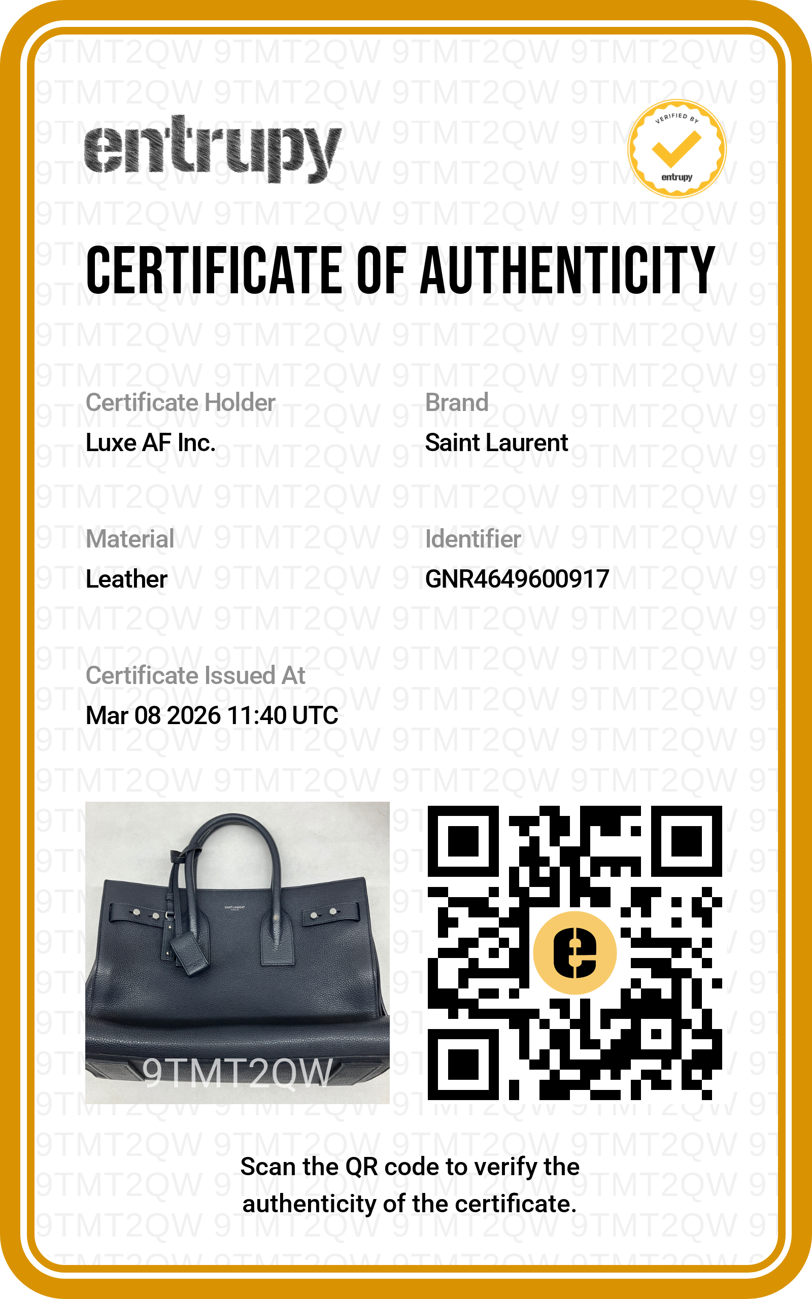 Saint Laurent Sac De Jour Navy Leather Handle Bag SL168