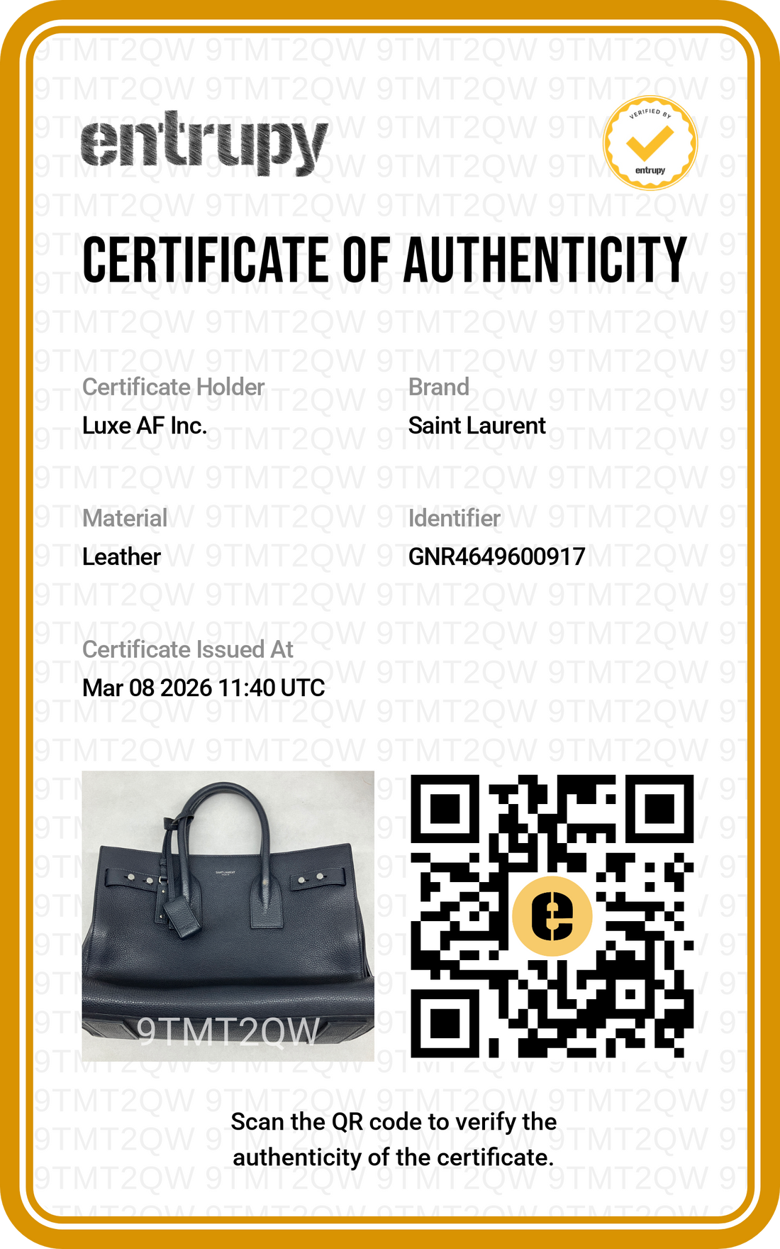 Saint Laurent Sac De Jour Navy Leather Handle Bag SL168