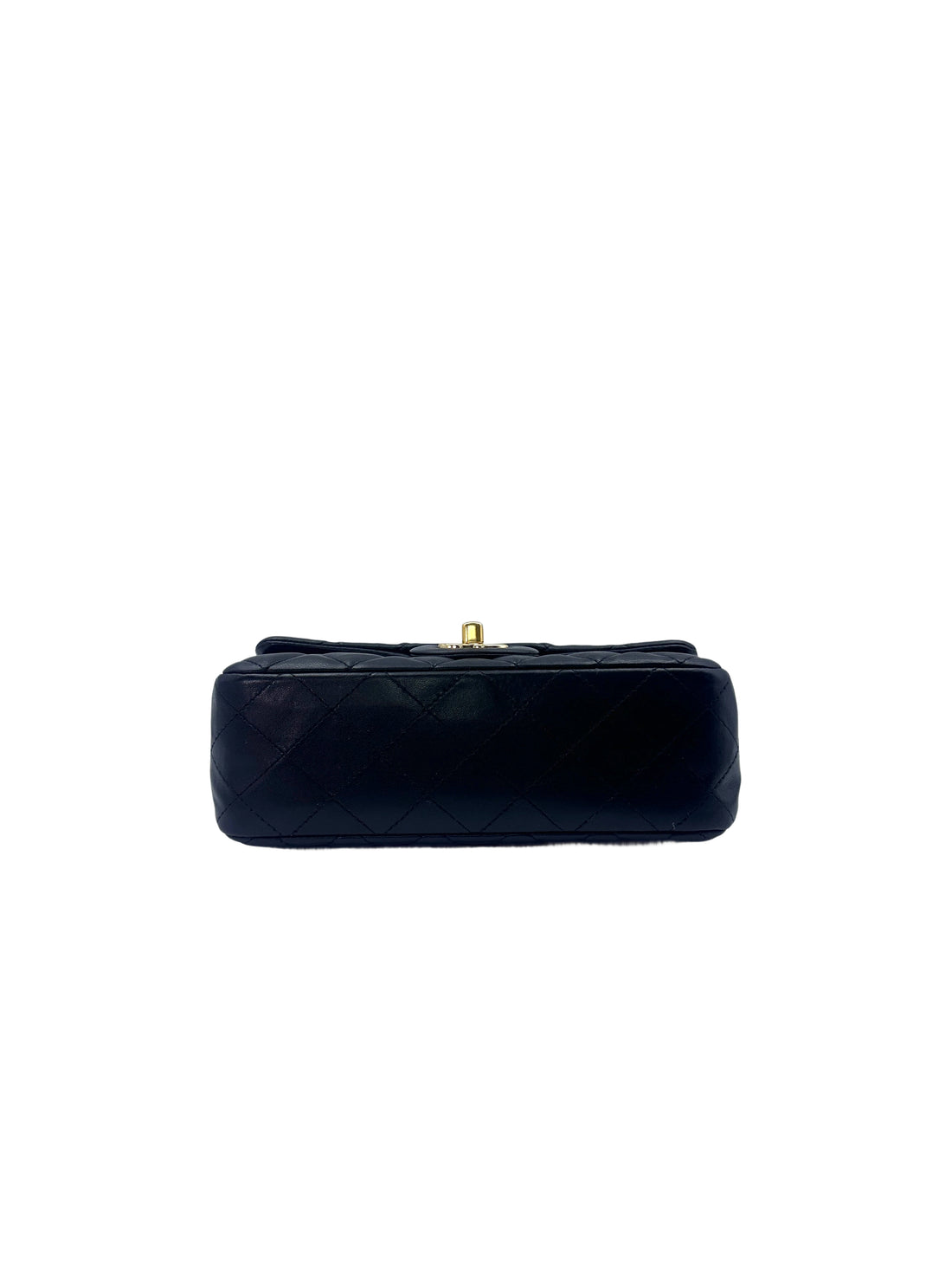 Chanel Classic Flap Black Quilted Lambskin Flap Bag With Gold Buckle(23***57) CC1491