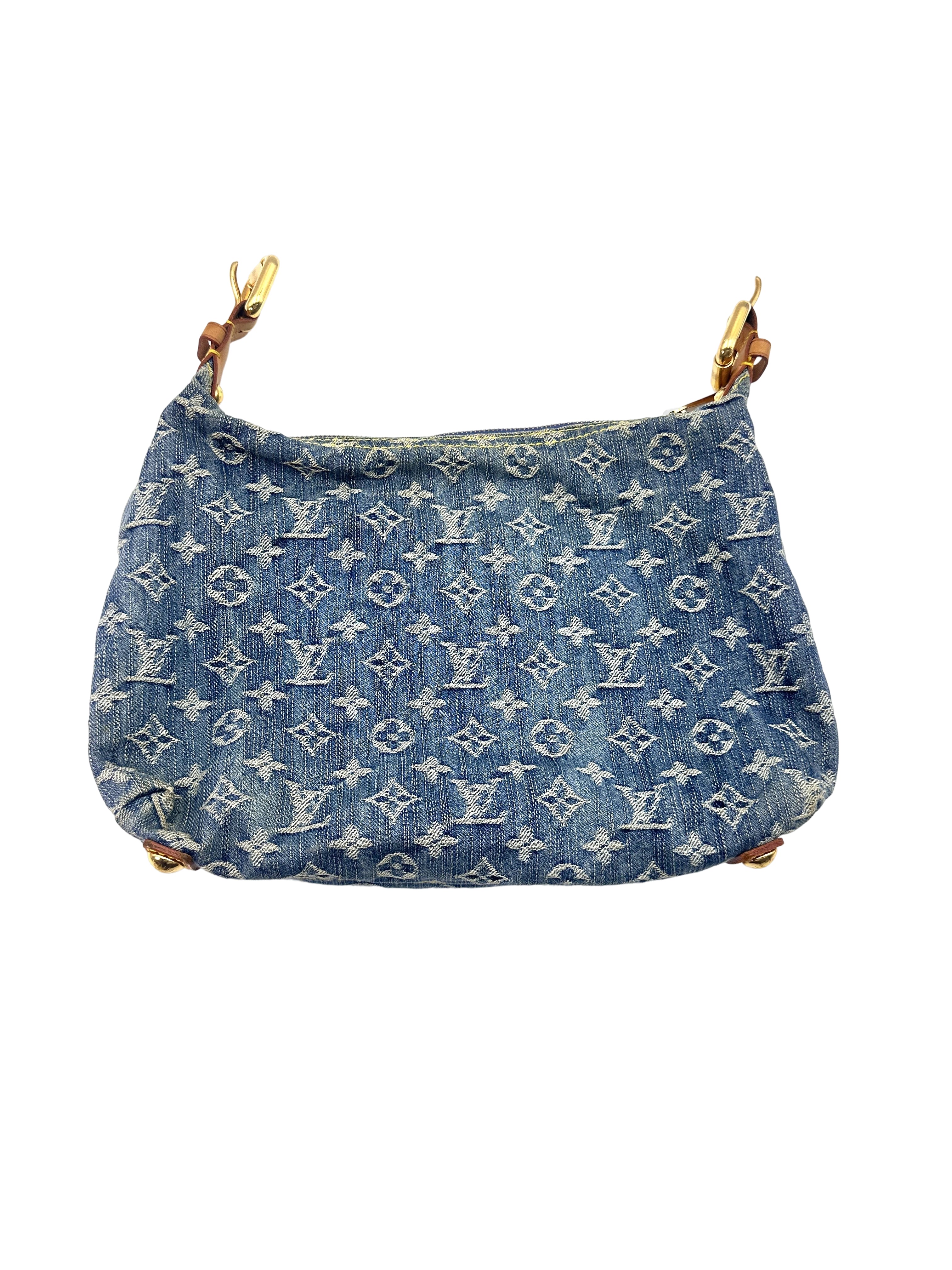 Louis Vuitton Monogram Denim Blue Baggy PM LV2074
