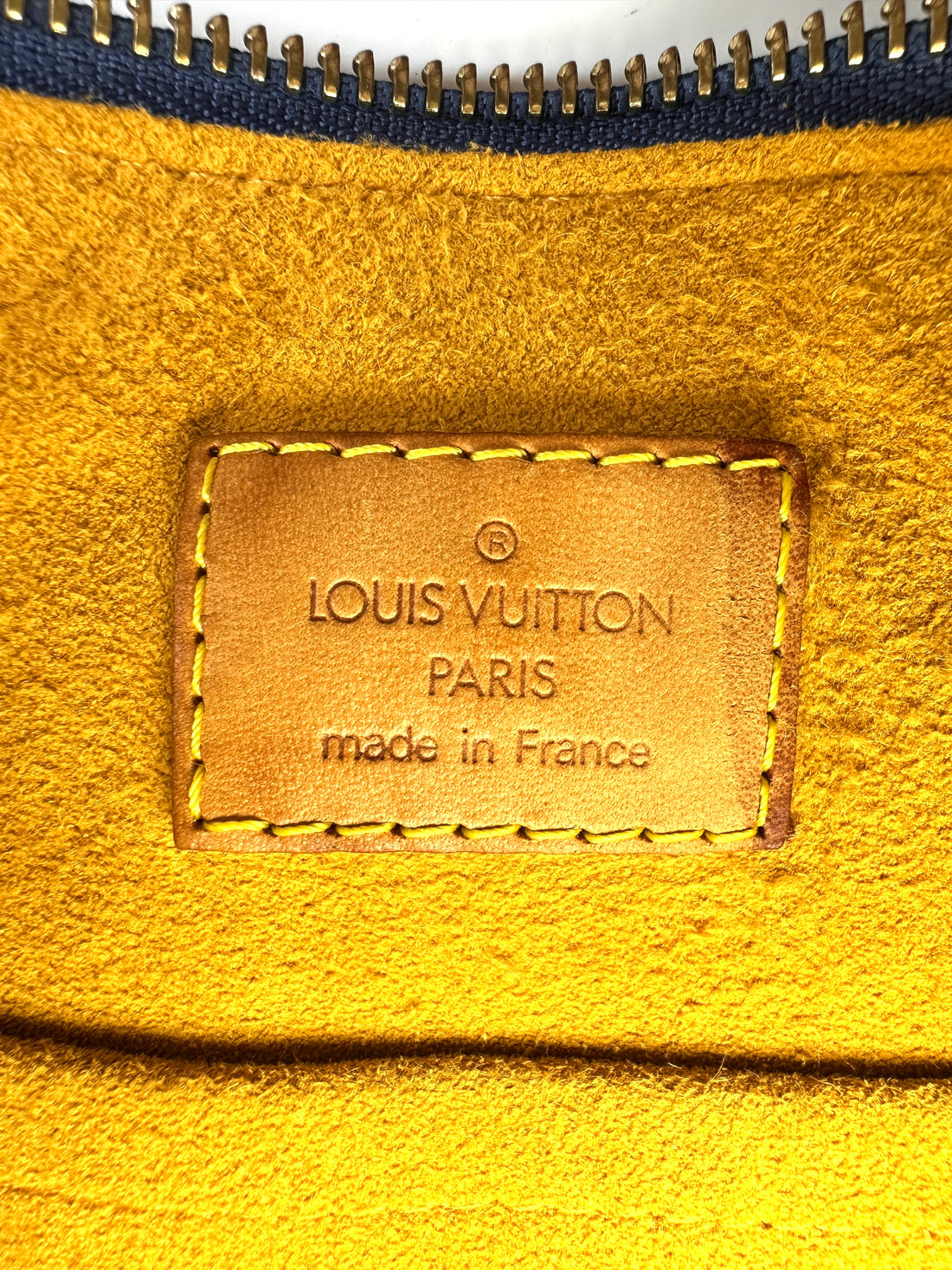 Louis Vuitton Monogram Denim Blue Baggy PM LV2074
