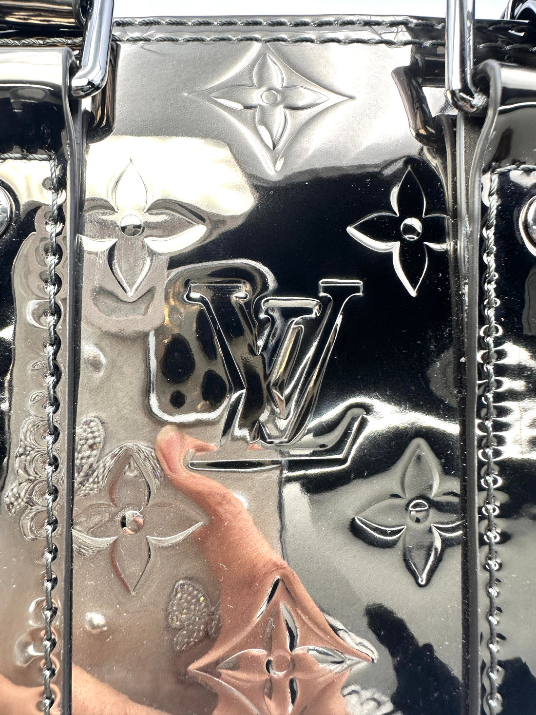 Louis Vuitton Keepall25 Mirror Monogram Handle Bag LV2080