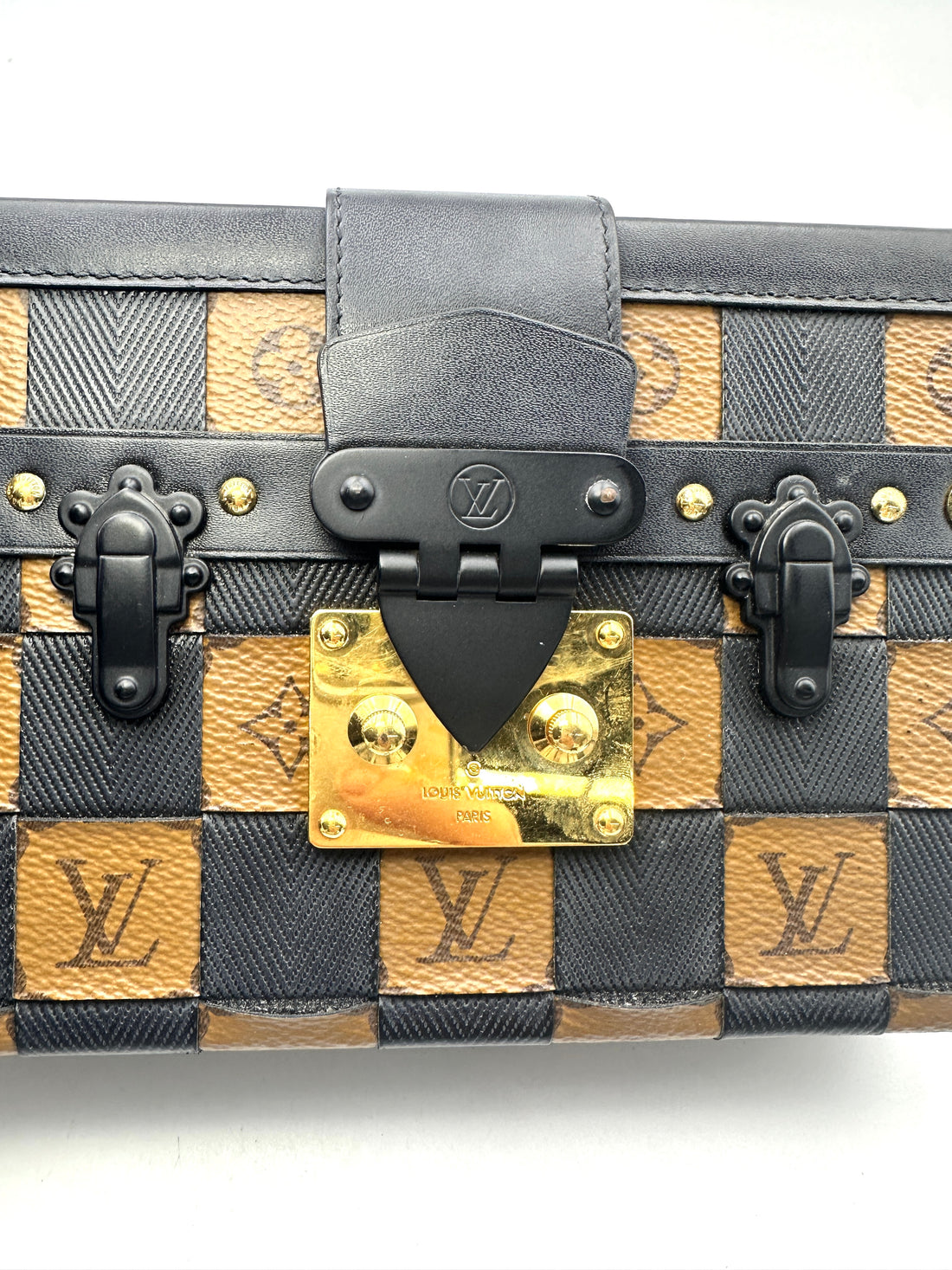 Louis Vuitton LV Pop Petite Malle Damier Monogram Canvas Shoulder Bag LV2070